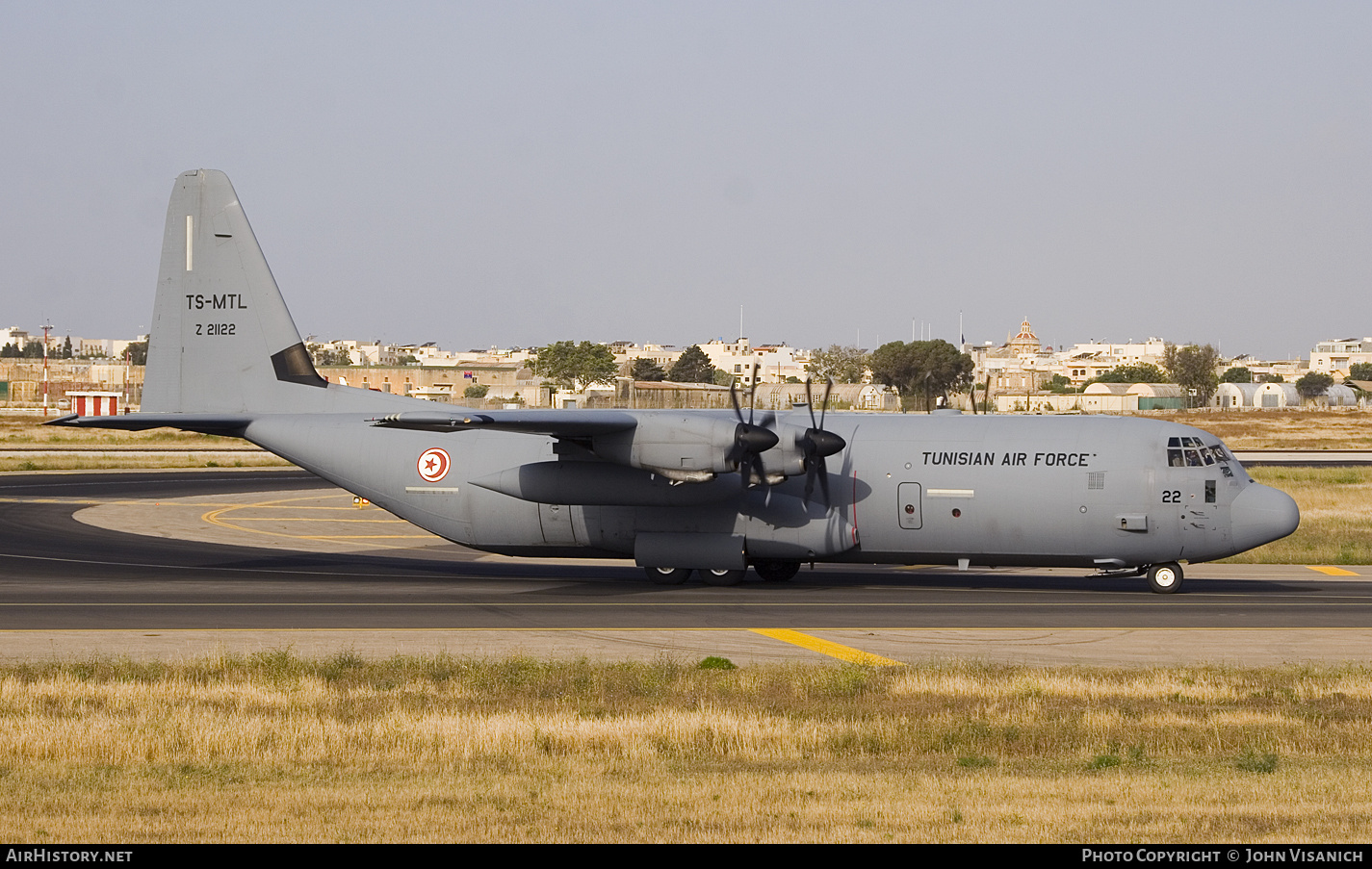 Aircraft Photo of Z21122 / TS-MTL | Lockheed Martin C-130J-30 Hercules | Tunisia - Air Force | AirHistory.net #792975