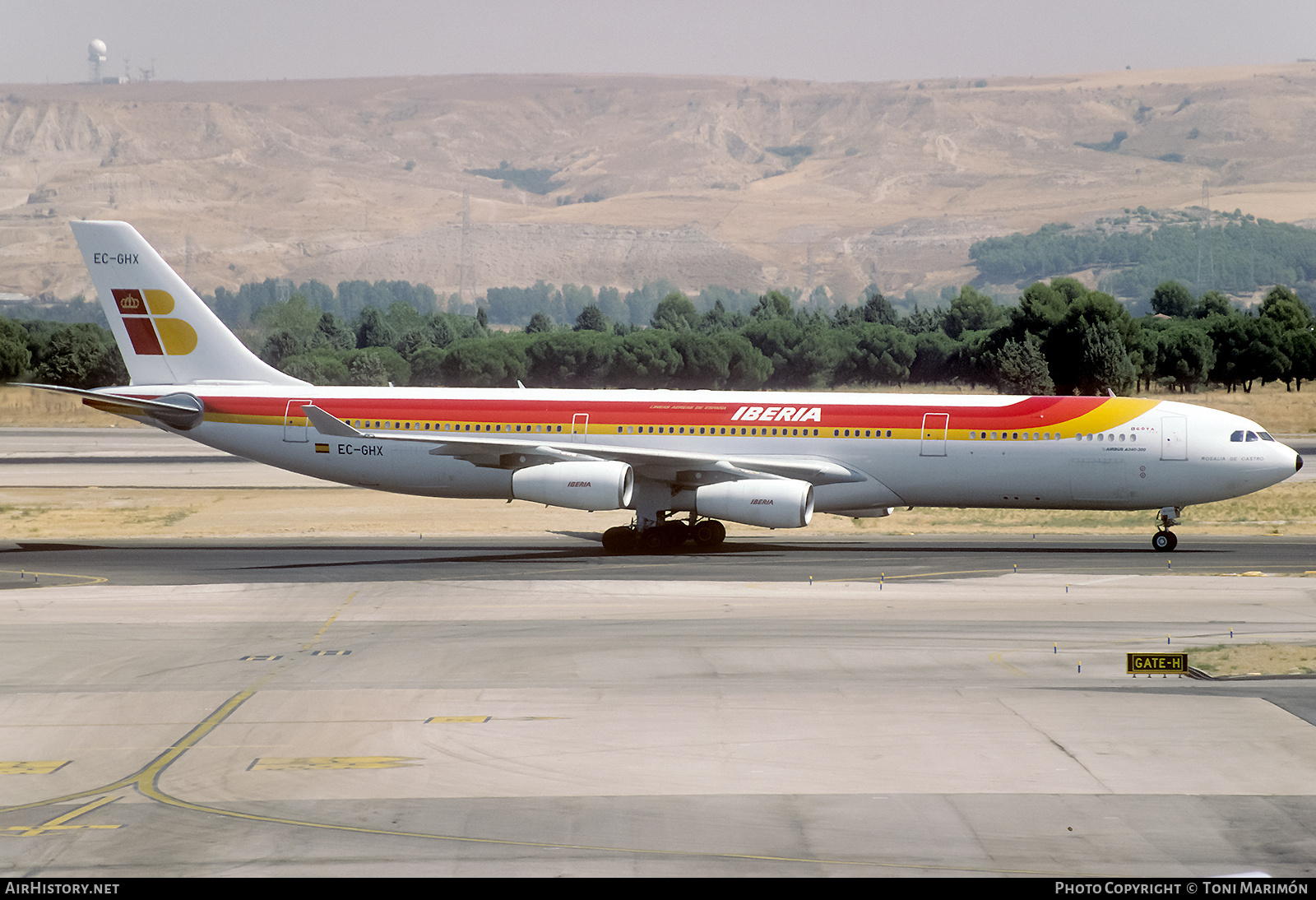 Aircraft Photo of EC-GHX | Airbus A340-313 | Iberia | AirHistory.net #792987