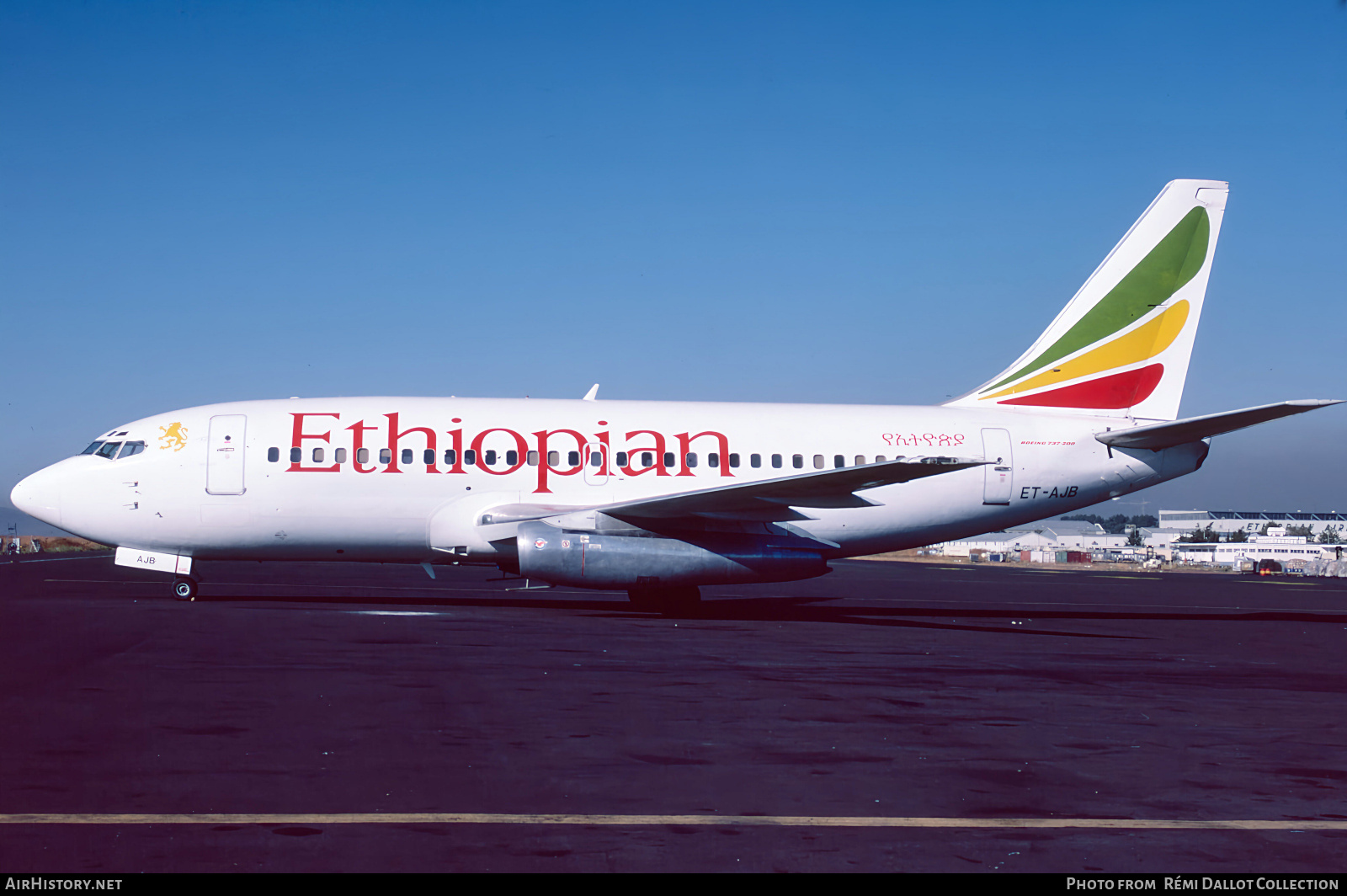 Aircraft Photo of ET-AJB | Boeing 737-260/Adv | Ethiopian Airlines | AirHistory.net #792995