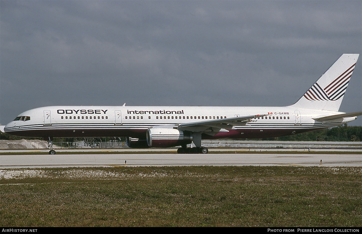 Aircraft Photo of C-GAWB | Boeing 757-28A | Odyssey International | AirHistory.net #792996