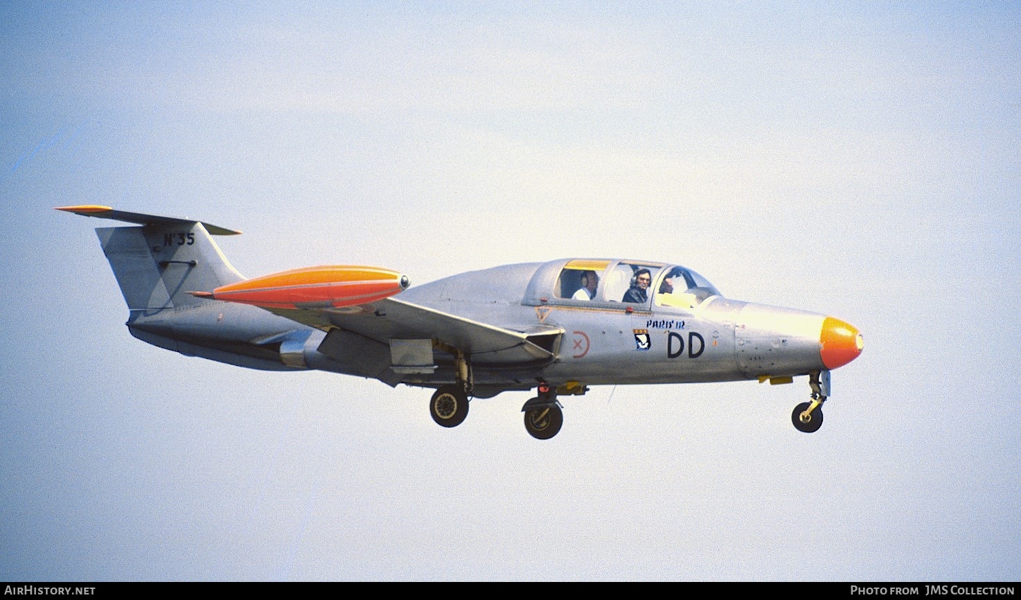 Aircraft Photo of 35 | Morane-Saulnier MS-760 Paris IR | France - Air Force | AirHistory.net #793005