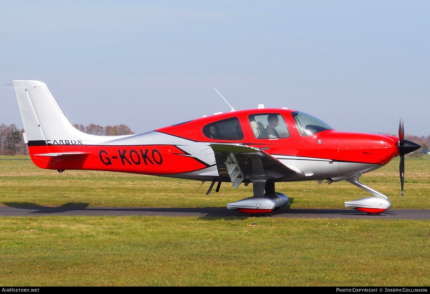 Aircraft Photo of G-KOKO | Cirrus SR-22T G6-GTS Carbon | AirHistory.net #793020