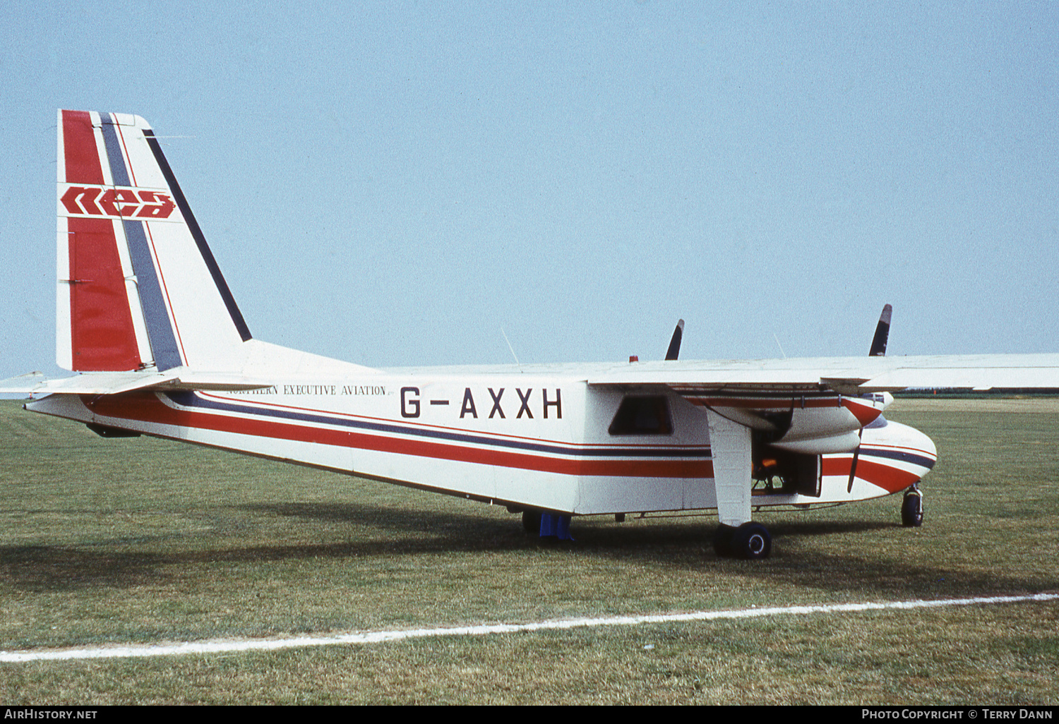 Aircraft Photo of G-AXXH | Britten-Norman BN-2A-27 Islander | Northern Executive Aviation | AirHistory.net #793035