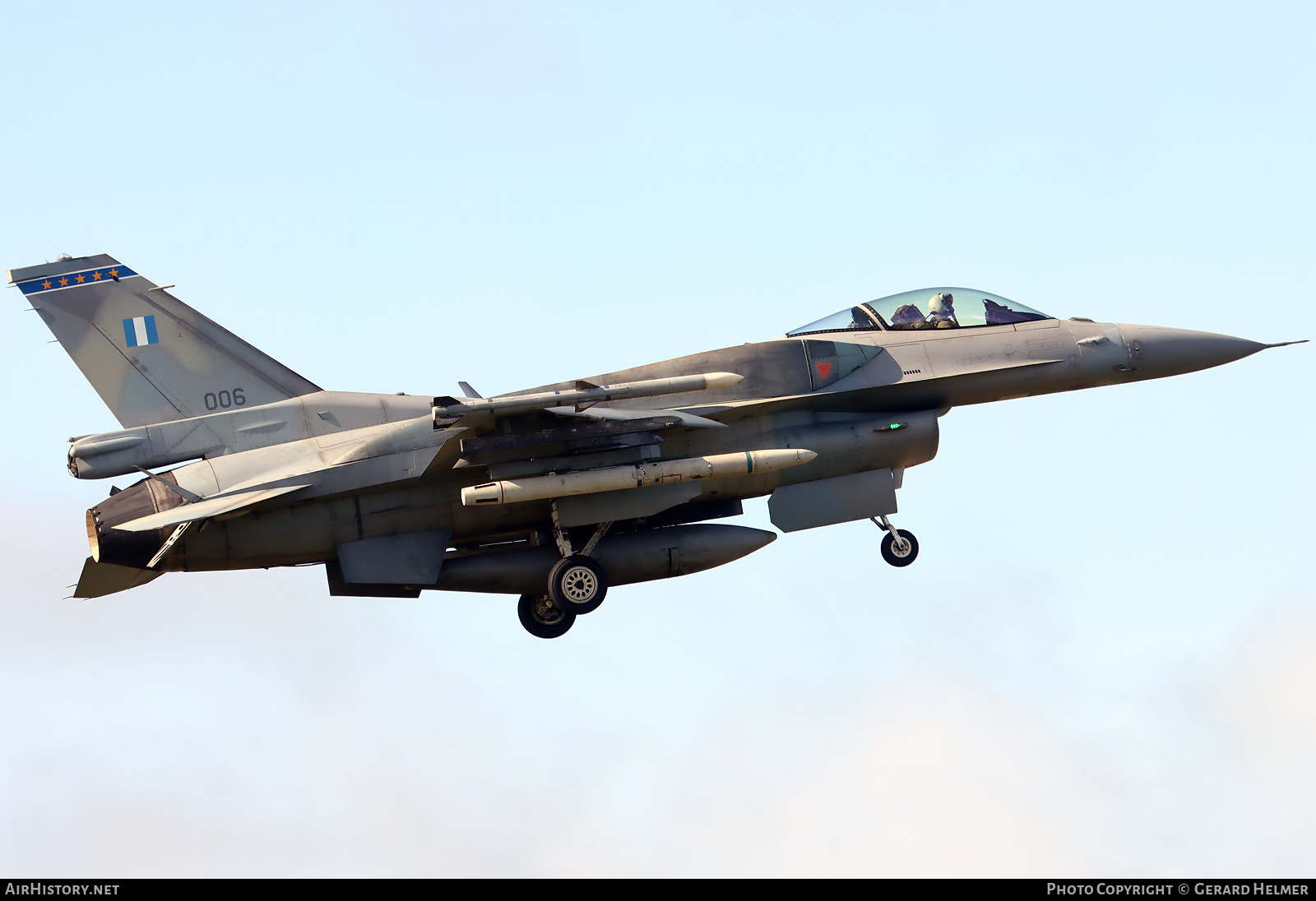 Aircraft Photo of 006 | Lockheed Martin F-16CJ Fighting Falcon | Greece - Air Force | AirHistory.net #793047