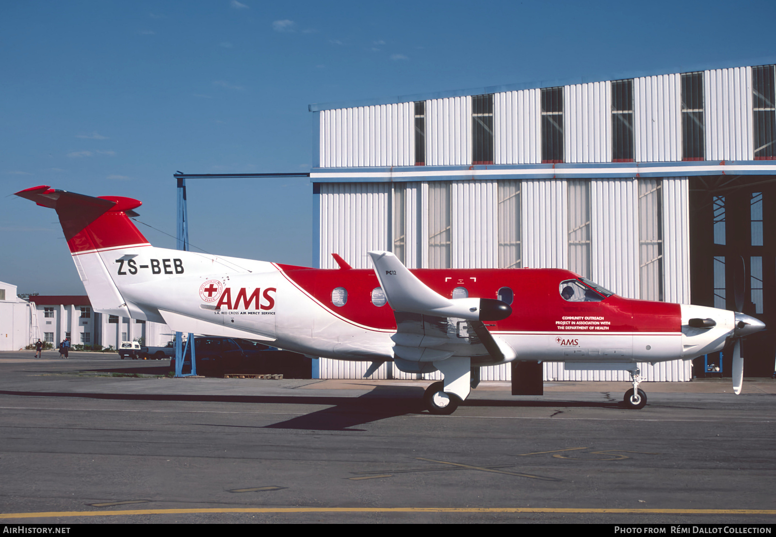Aircraft Photo of ZS-BEB | Pilatus PC-12/45 | Air Mercy Service - AMS | AirHistory.net #793049