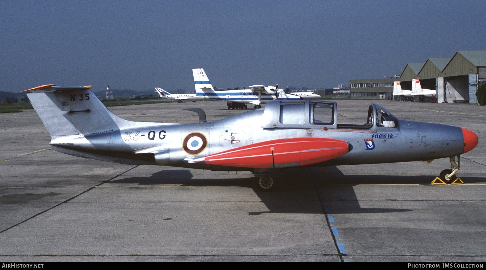 Aircraft Photo of 35 | Morane-Saulnier MS-760 Paris IR | France - Air Force | AirHistory.net #793051