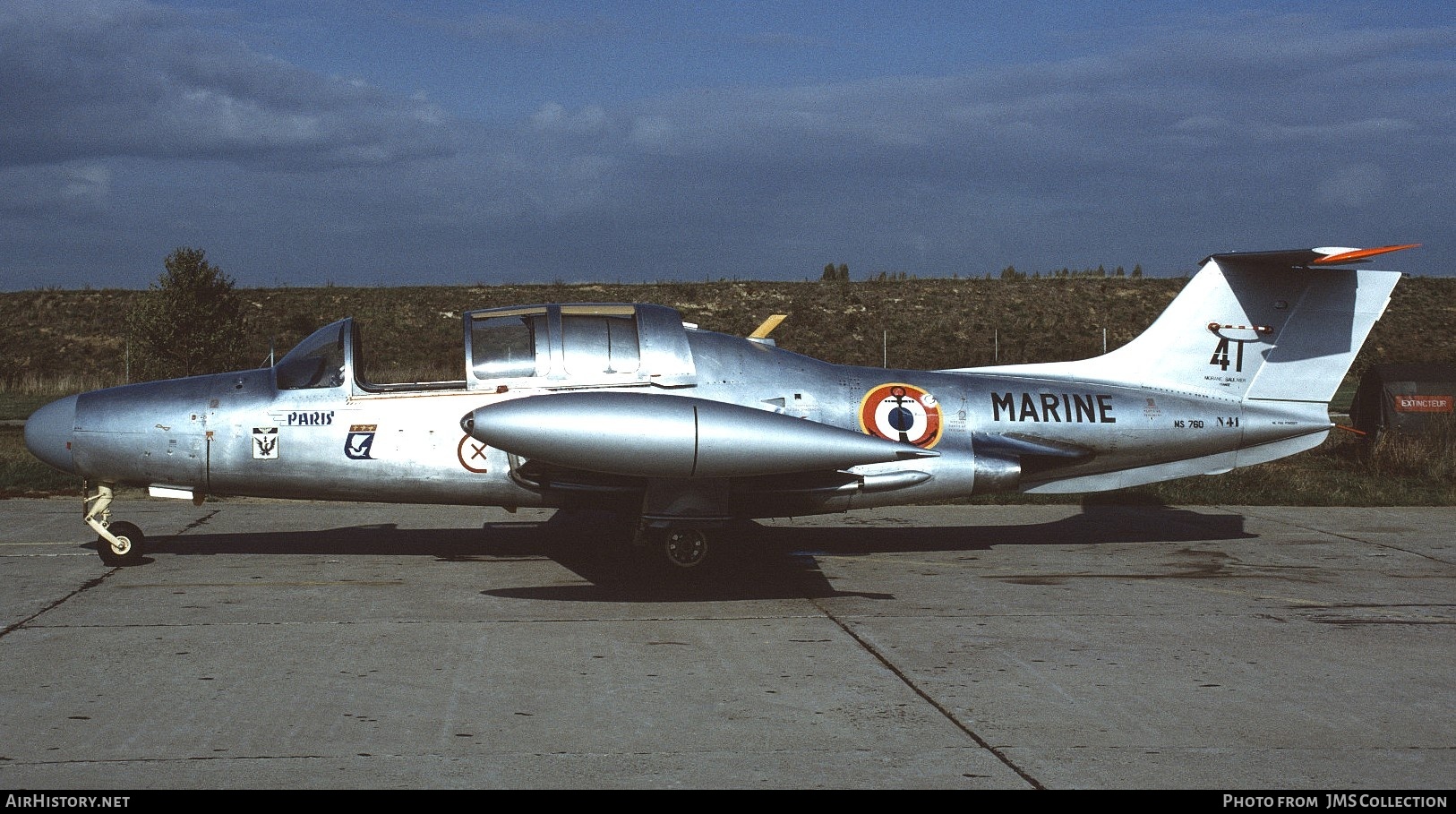 Aircraft Photo of 41 | Morane-Saulnier MS-760 Paris | France - Navy | AirHistory.net #793062