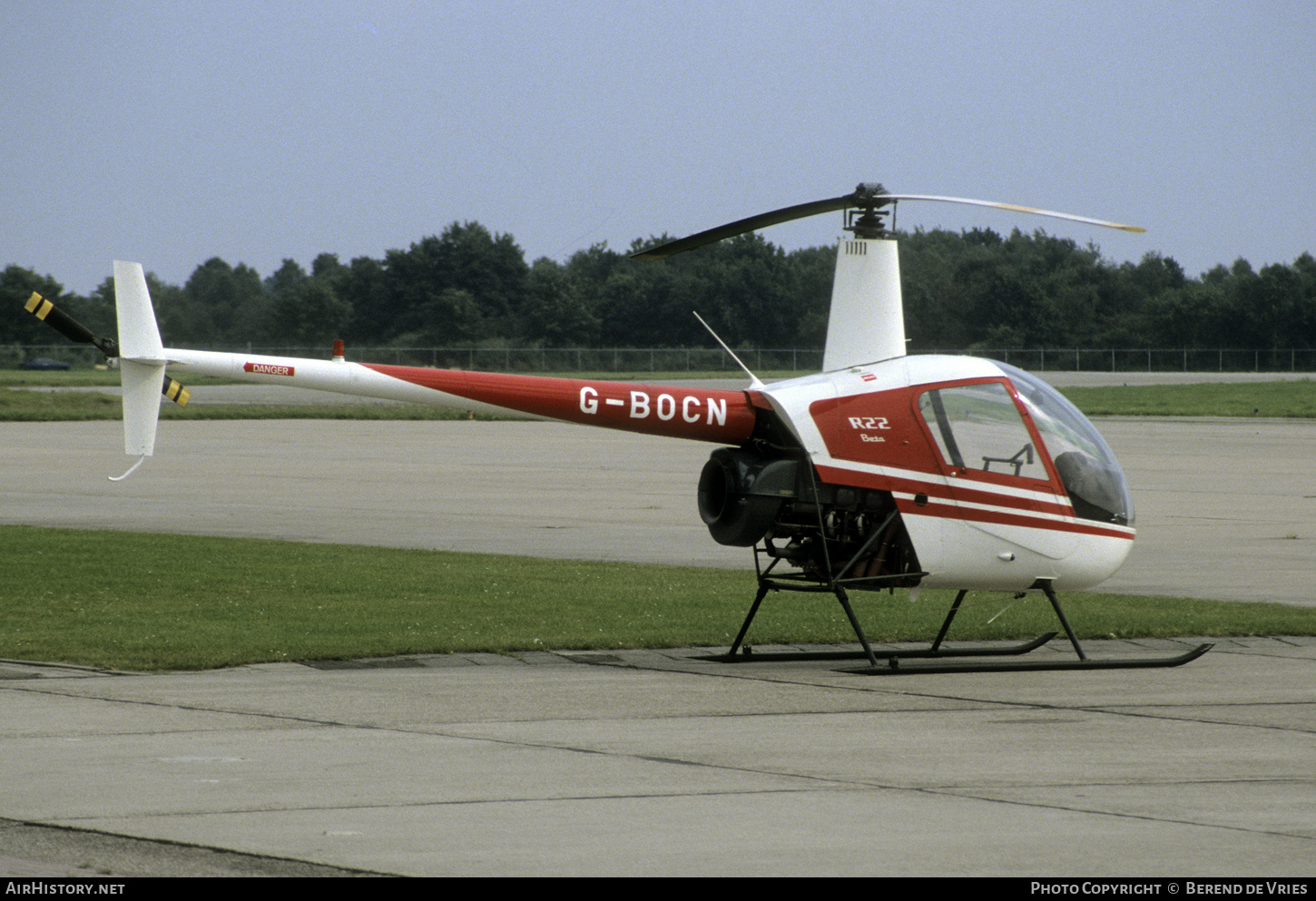 Aircraft Photo of G-BOCN | Robinson R-22 Beta | AirHistory.net #793076
