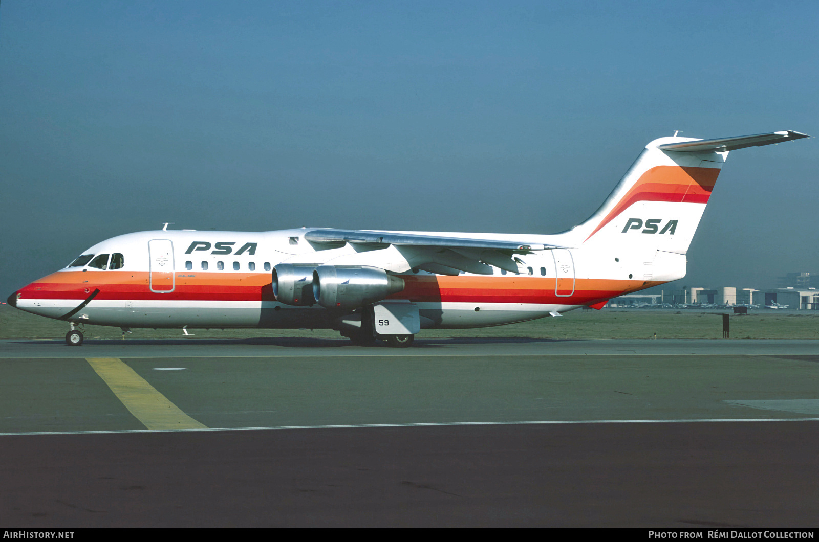Aircraft Photo of N359PS | British Aerospace BAe-146-200 | PSA - Pacific Southwest Airlines | AirHistory.net #793081