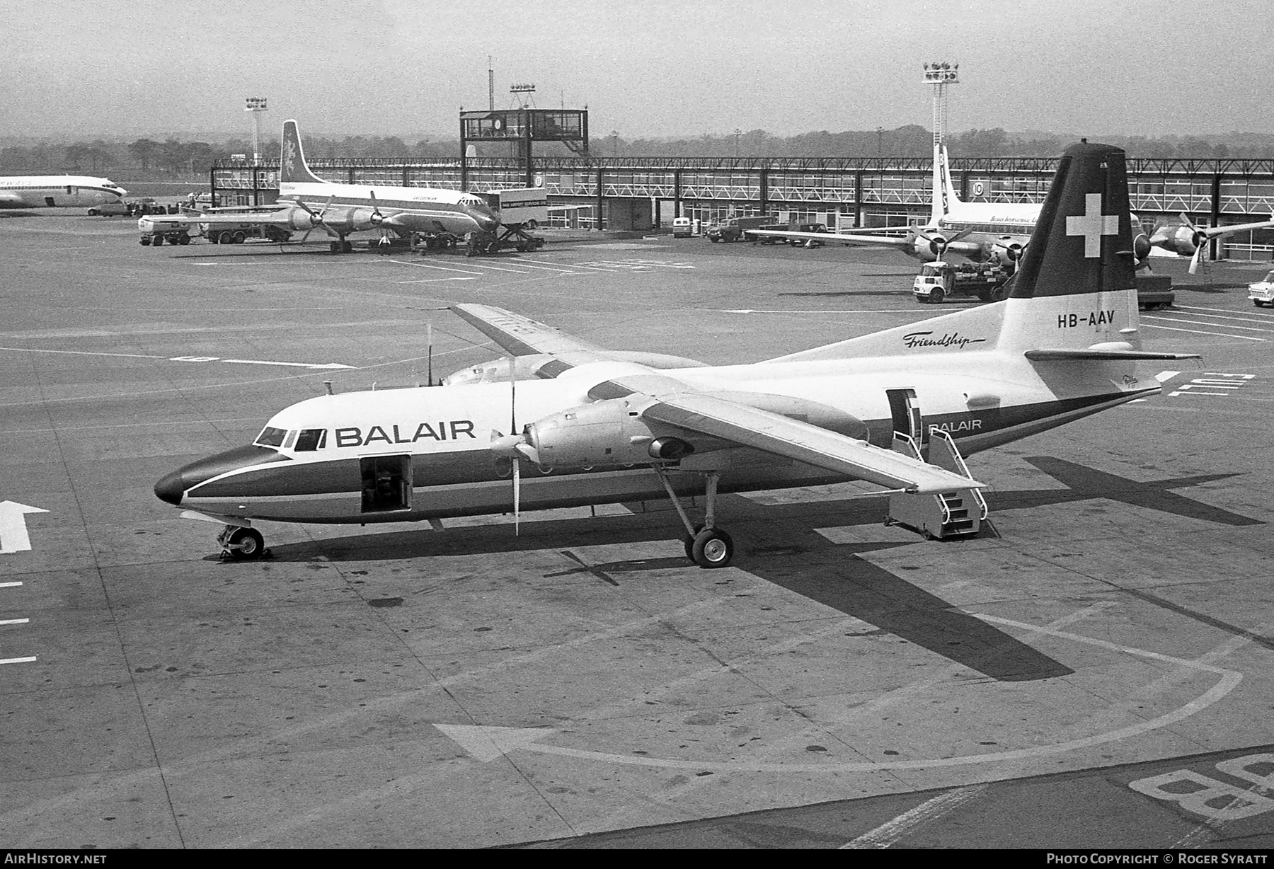 Aircraft Photo of HB-AAV | Fokker F27-200 Friendship | Balair | AirHistory.net #793083