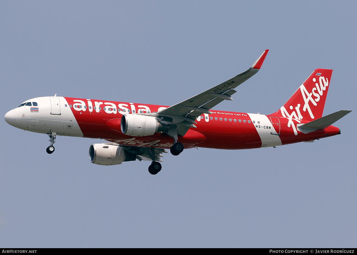 Aircraft Photo of HS-CBM | Airbus A320-216 | AirAsia | AirHistory.net #793086