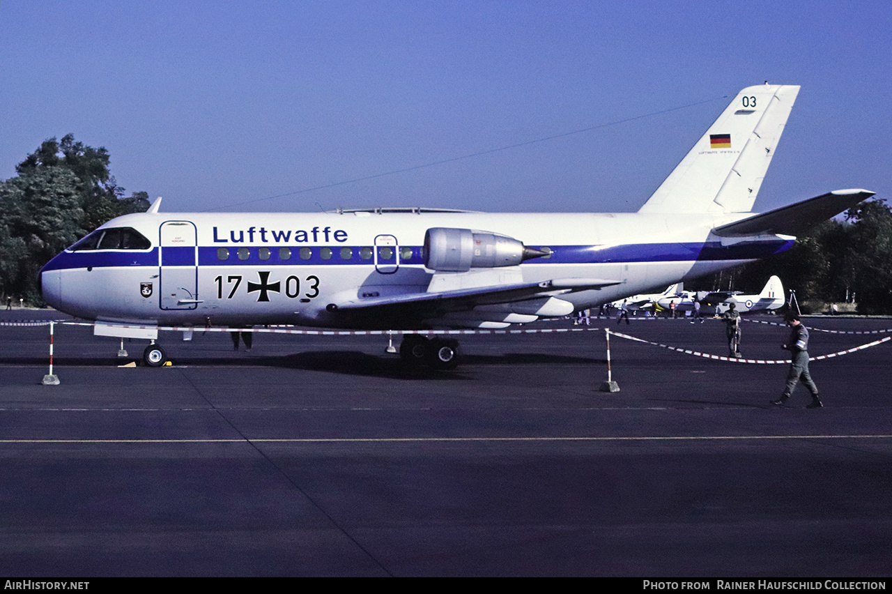 Aircraft Photo of 1703 | VFW-Fokker VFW-614 | Germany - Air Force | AirHistory.net #793087