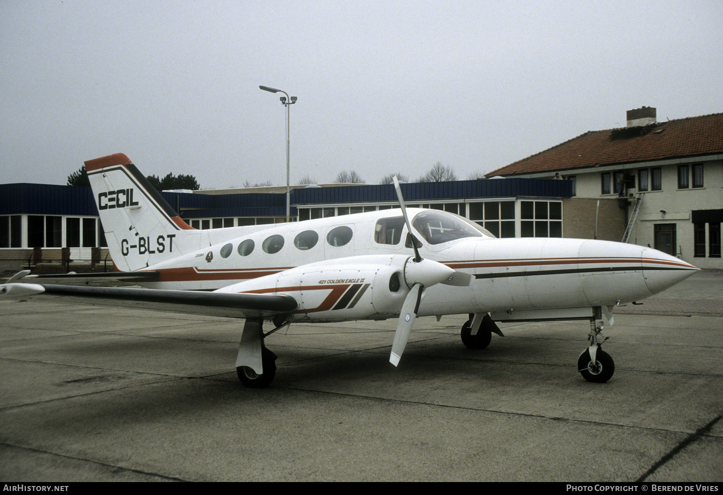 Aircraft Photo of G-BLST | Cessna 421C Golden Eagle | Cecil Aviation | AirHistory.net #793090