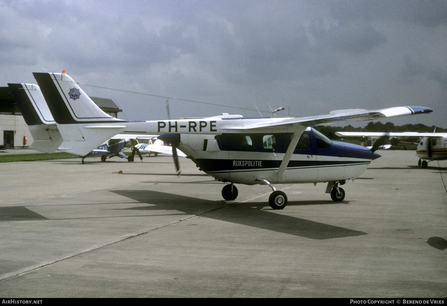 Aircraft Photo of PH-RPE | Reims F337G Skymaster | Rijkspolitie | AirHistory.net #793101
