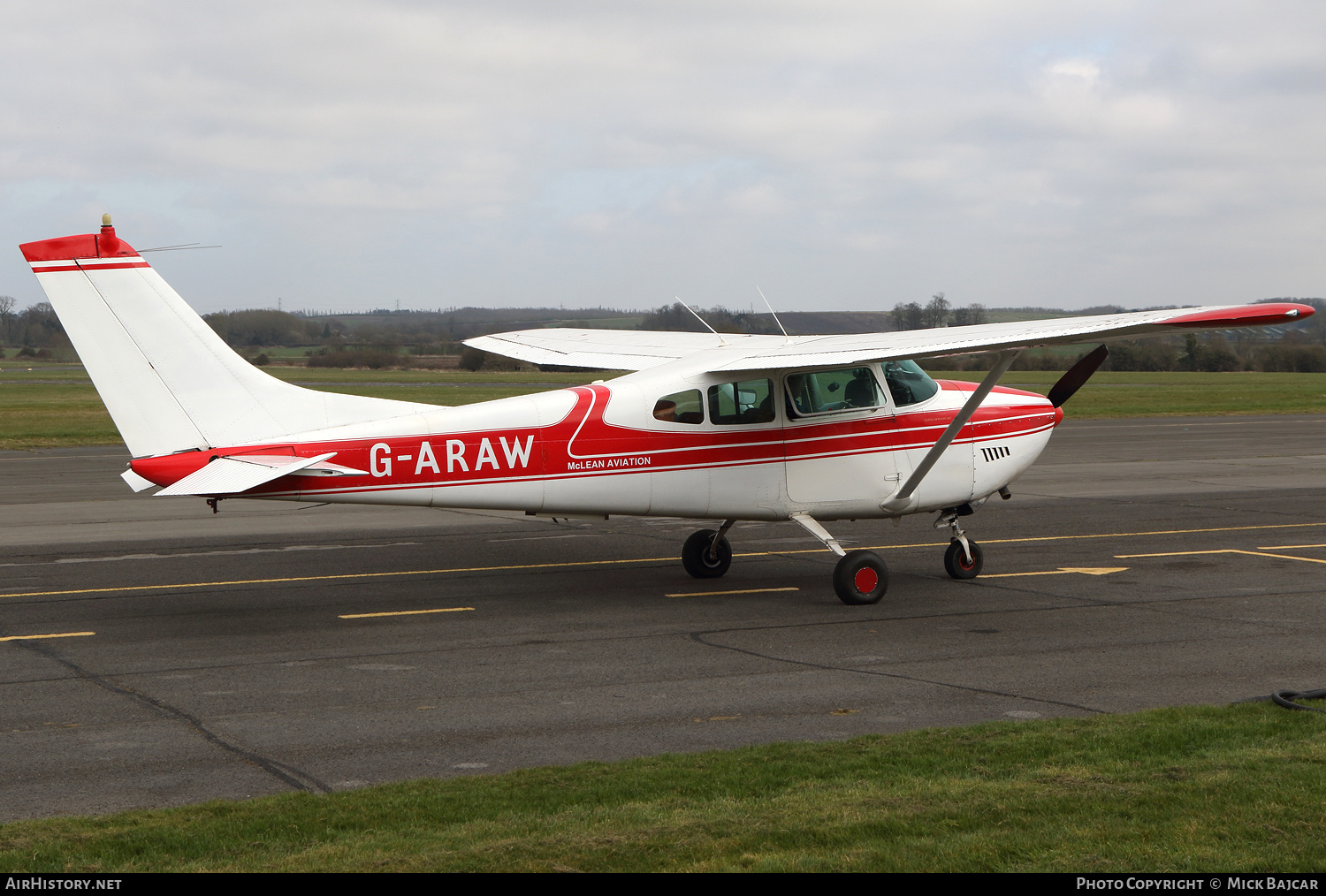 Aircraft Photo of G-ARAW | Cessna 182C Skylane | McLean Aviation | AirHistory.net #793103