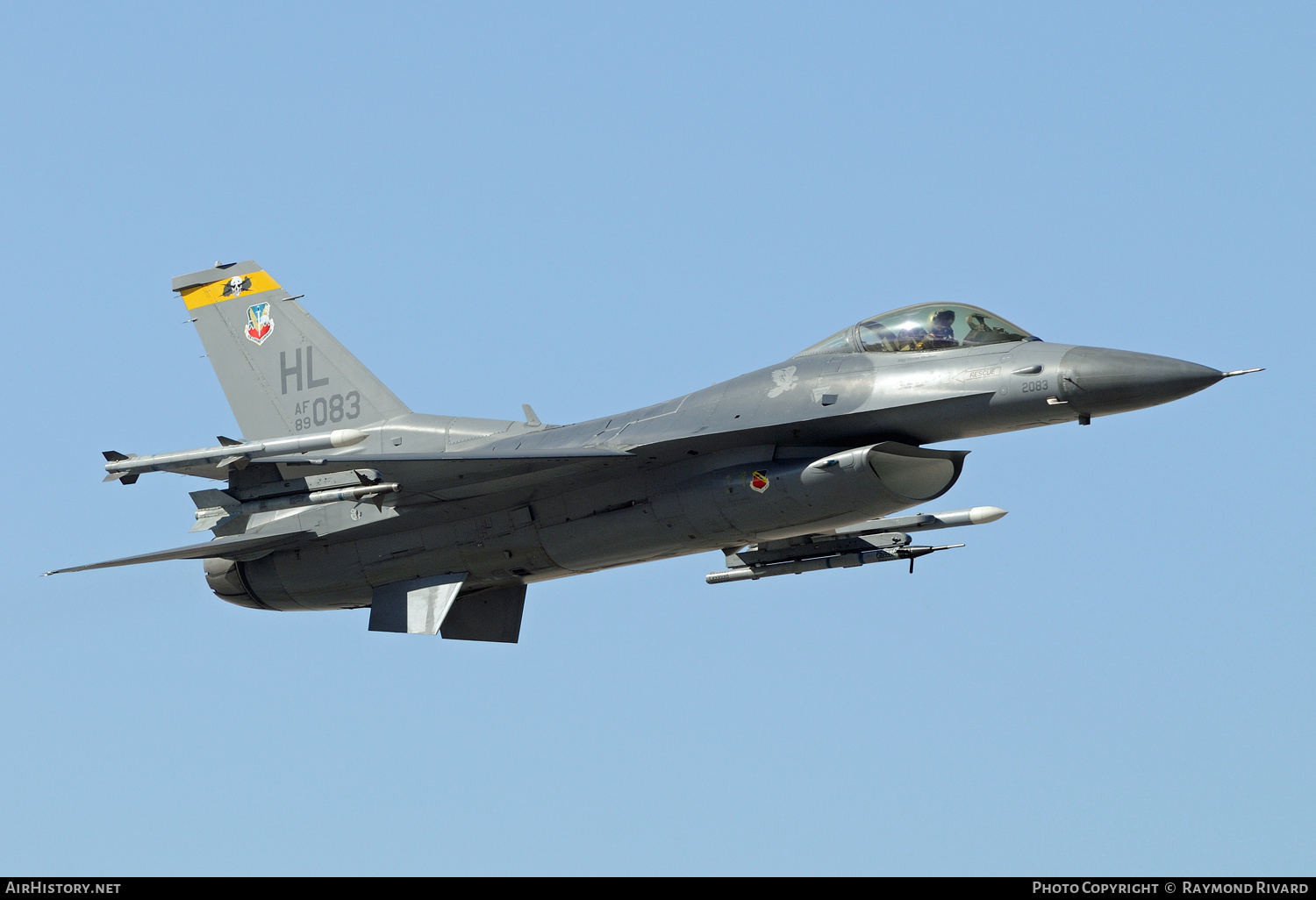 Aircraft Photo of 89-2083 / AF89-083 | General Dynamics F-16C Fighting Falcon | USA - Air Force | AirHistory.net #793119