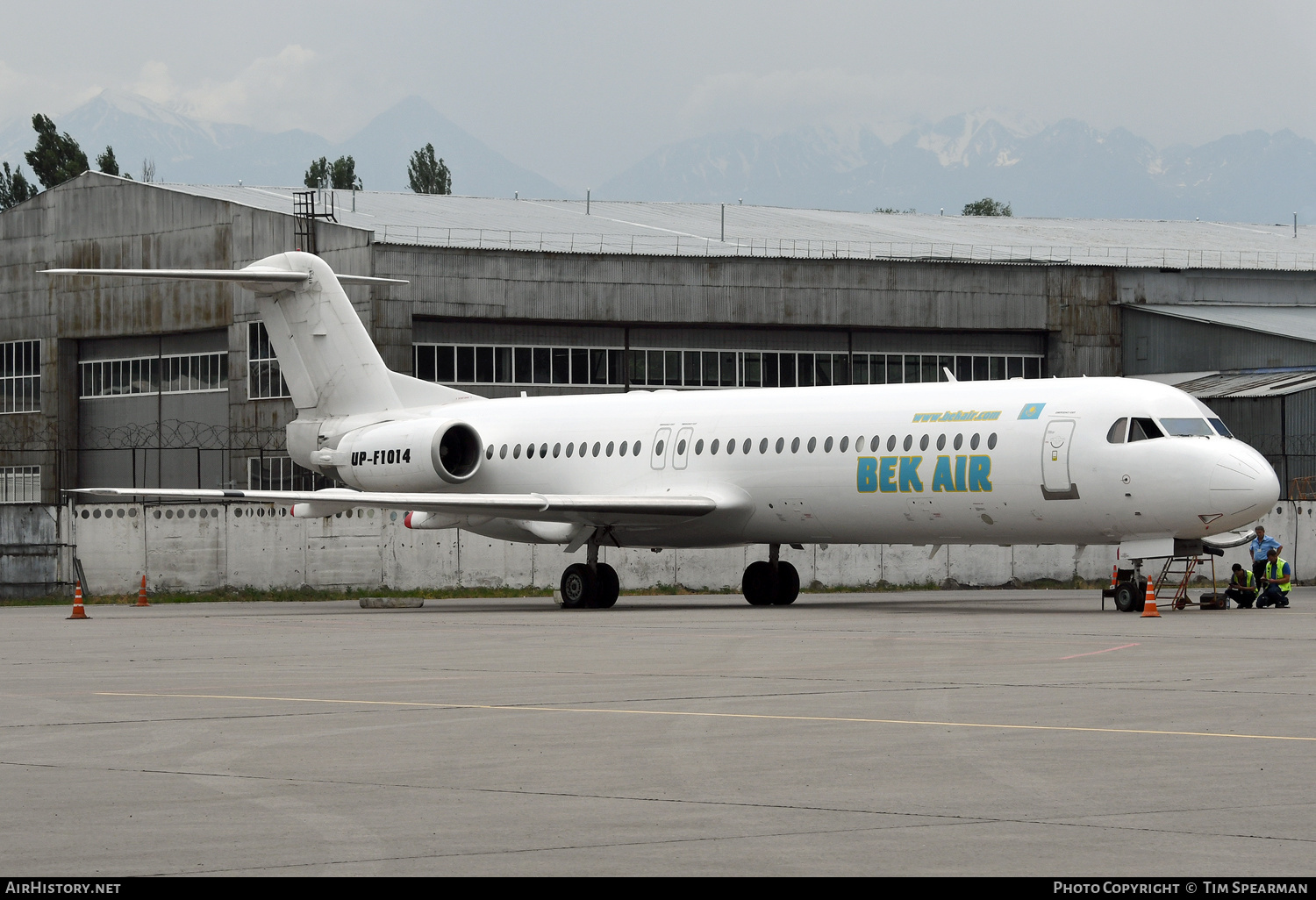 Aircraft Photo of UP-F1014 | Fokker 100 (F28-0100) | Bek Air | AirHistory.net #793151