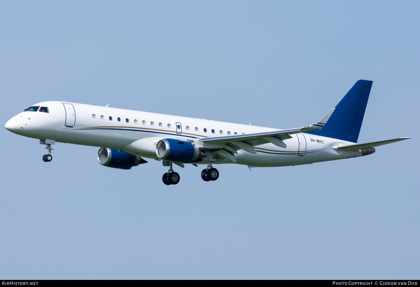 Aircraft Photo of 9H-NYC | Embraer Lineage 1000 (ERJ-190-100ECJ) | AirHistory.net #793154