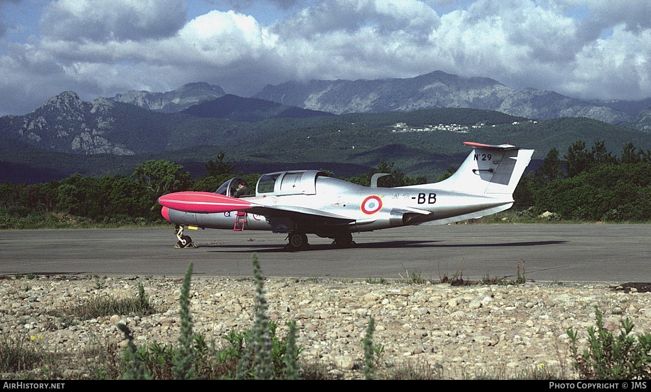 Aircraft Photo of 29 | Morane-Saulnier MS-760 Paris IR | France - Air Force | AirHistory.net #793171