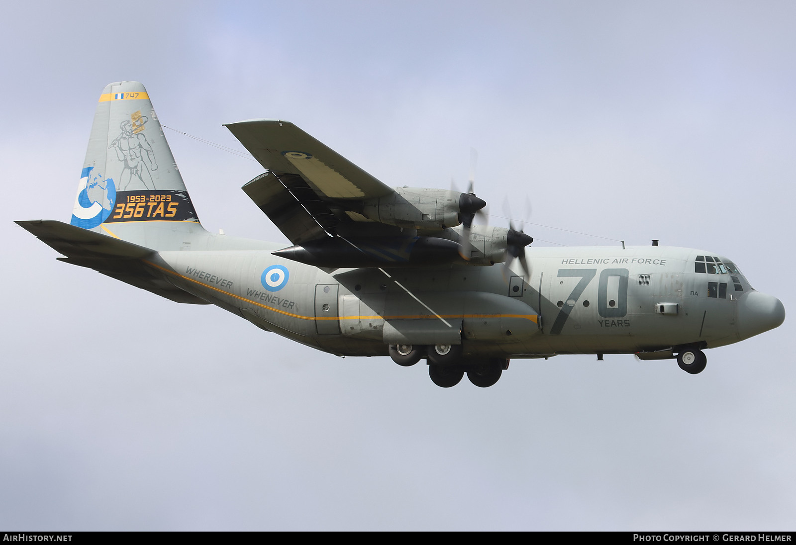 Aircraft Photo of 747 | Lockheed C-130H Hercules | Greece - Air Force | AirHistory.net #793173
