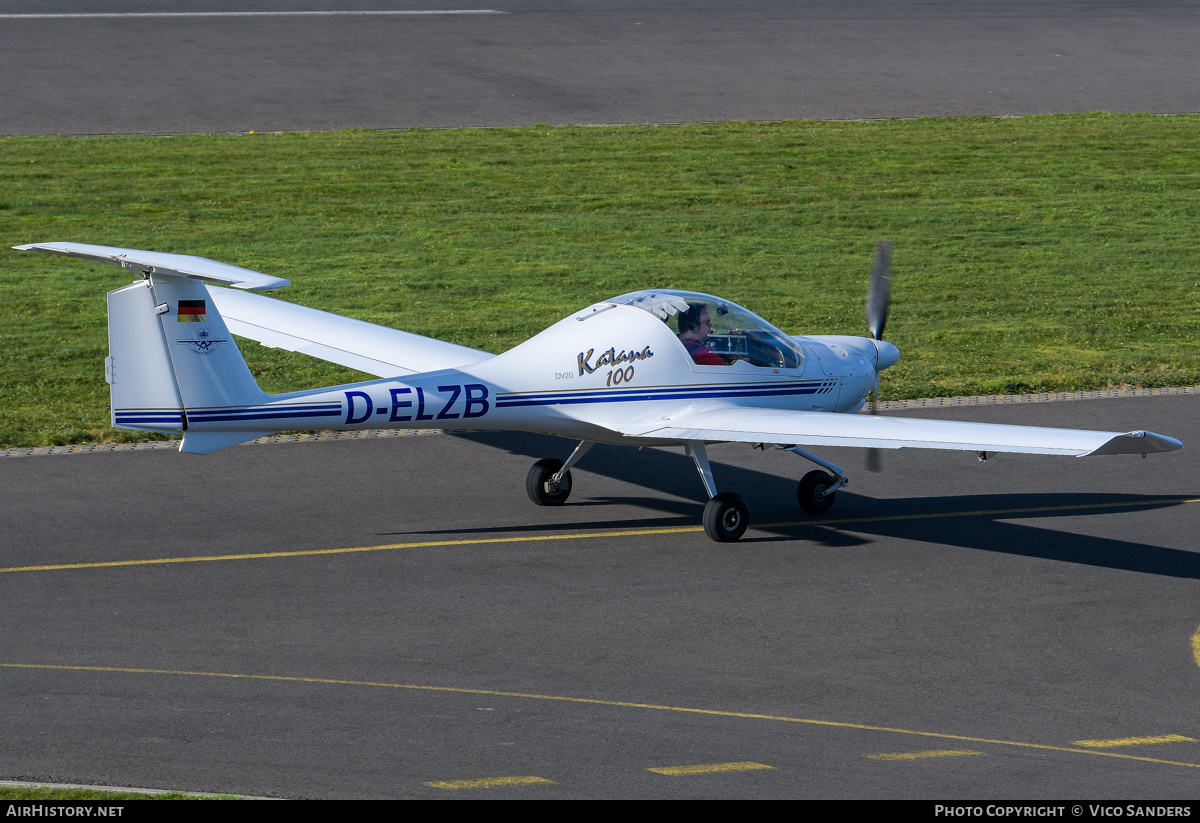 Aircraft Photo of D-ELZB | Diamond DA20A-1 Katana 100 | AirHistory.net #793181
