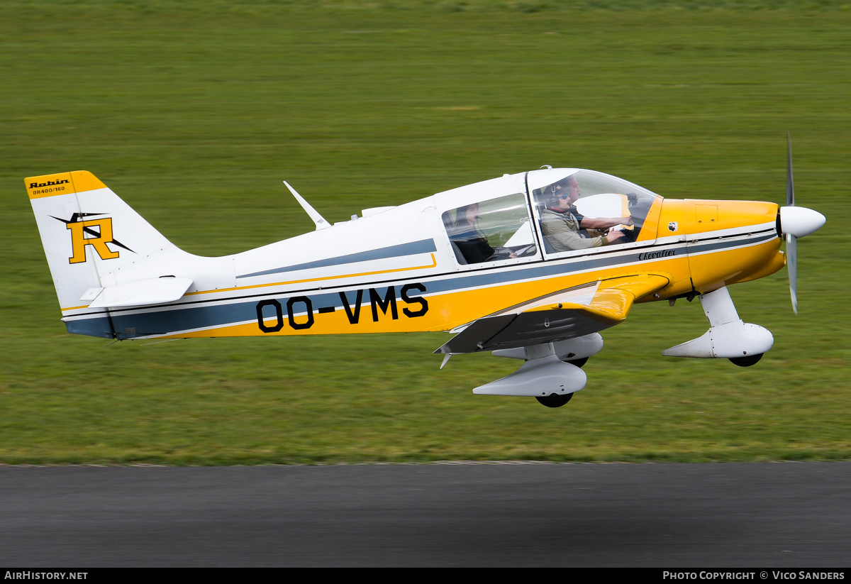 Aircraft Photo of OO-VMS | Robin DR-400-160 Chevalier | AirHistory.net #793190