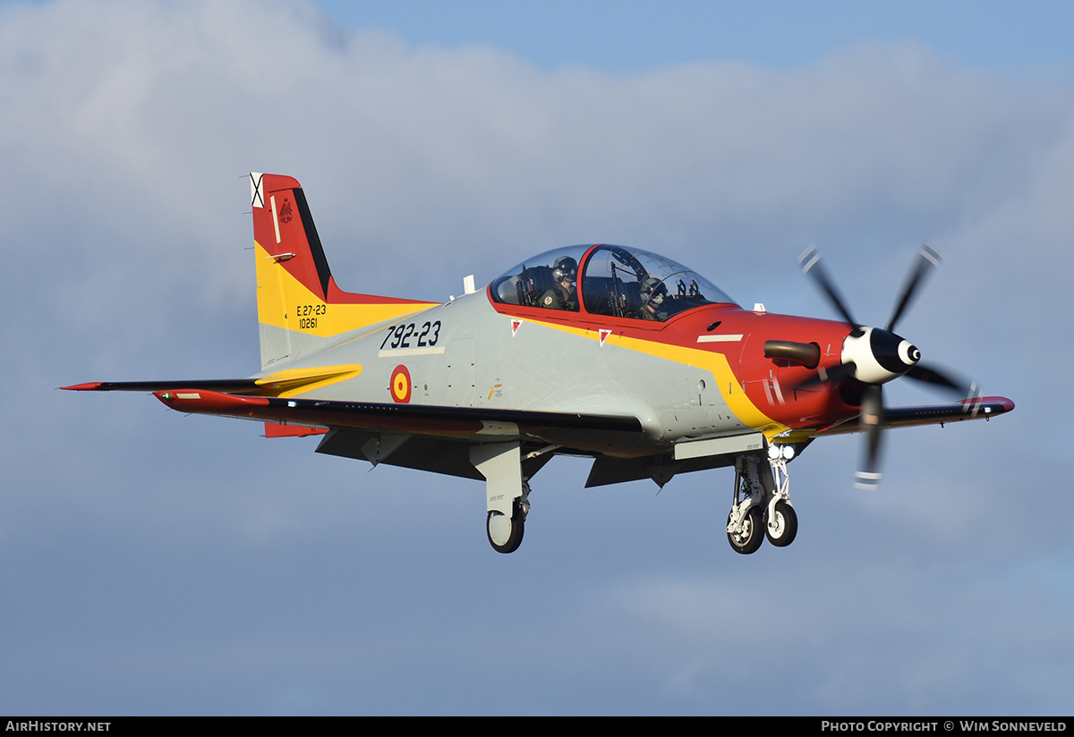 Aircraft Photo of E.27-23 / 10261 | Pilatus PC-21 | Spain - Air Force | AirHistory.net #793192