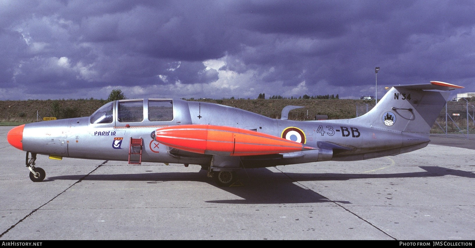 Aircraft Photo of 34 | Morane-Saulnier MS-760 Paris IR | France - Air Force | AirHistory.net #793194