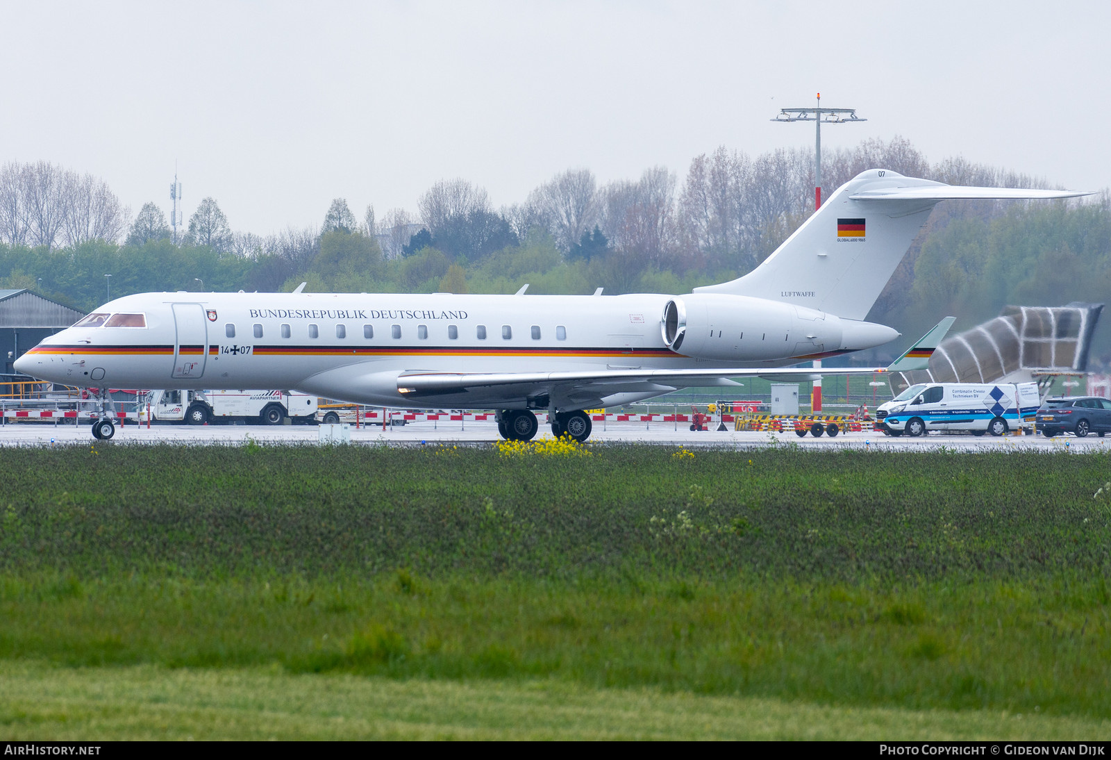 Aircraft Photo of 1407 | Bombardier Global 6000 (BD-700-1A10) | Germany - Air Force | AirHistory.net #793200