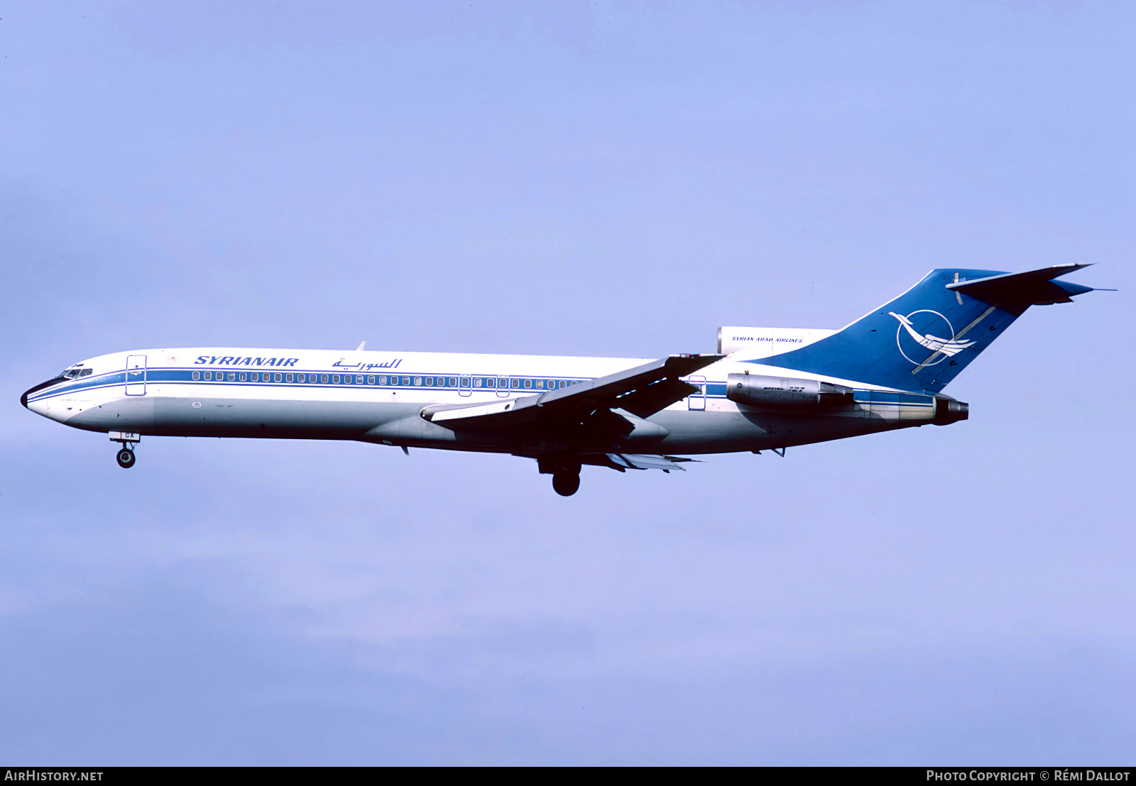 Aircraft Photo of YK-AGA | Boeing 727-294/Adv | Syrian Air - Syrian Arab Airlines | AirHistory.net #793202