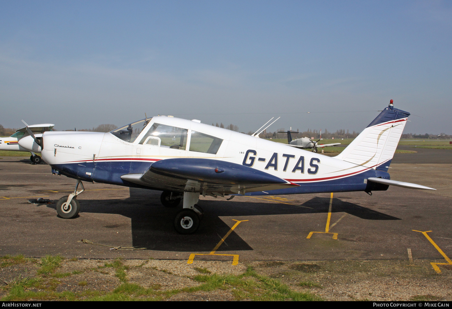 Aircraft Photo of G-ATAS | Piper PA-28-180 Cherokee C | AirHistory.net #793204