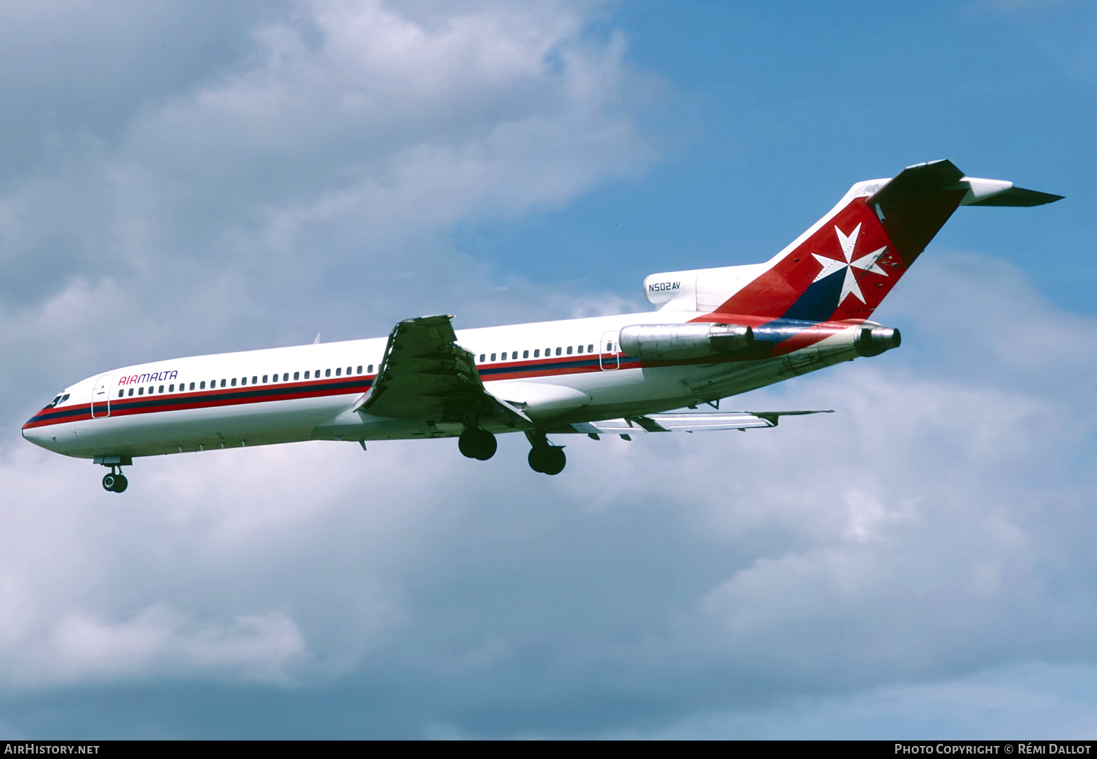 Aircraft Photo of N502AV | Boeing 727-247 | Air Malta | AirHistory.net #793208