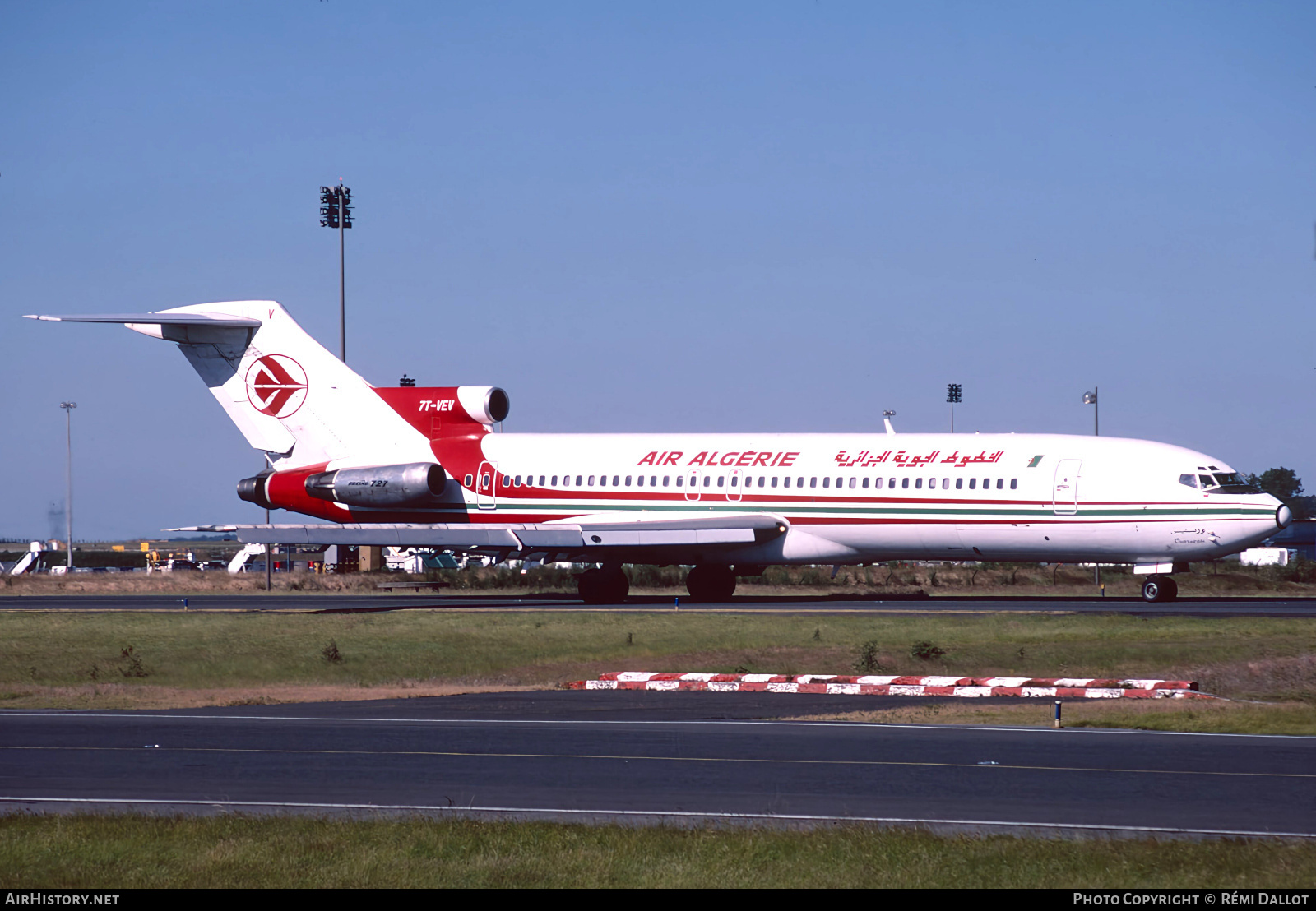 Aircraft Photo of 7T-VEV | Boeing 727-2D6/Adv | Air Algérie | AirHistory.net #793215