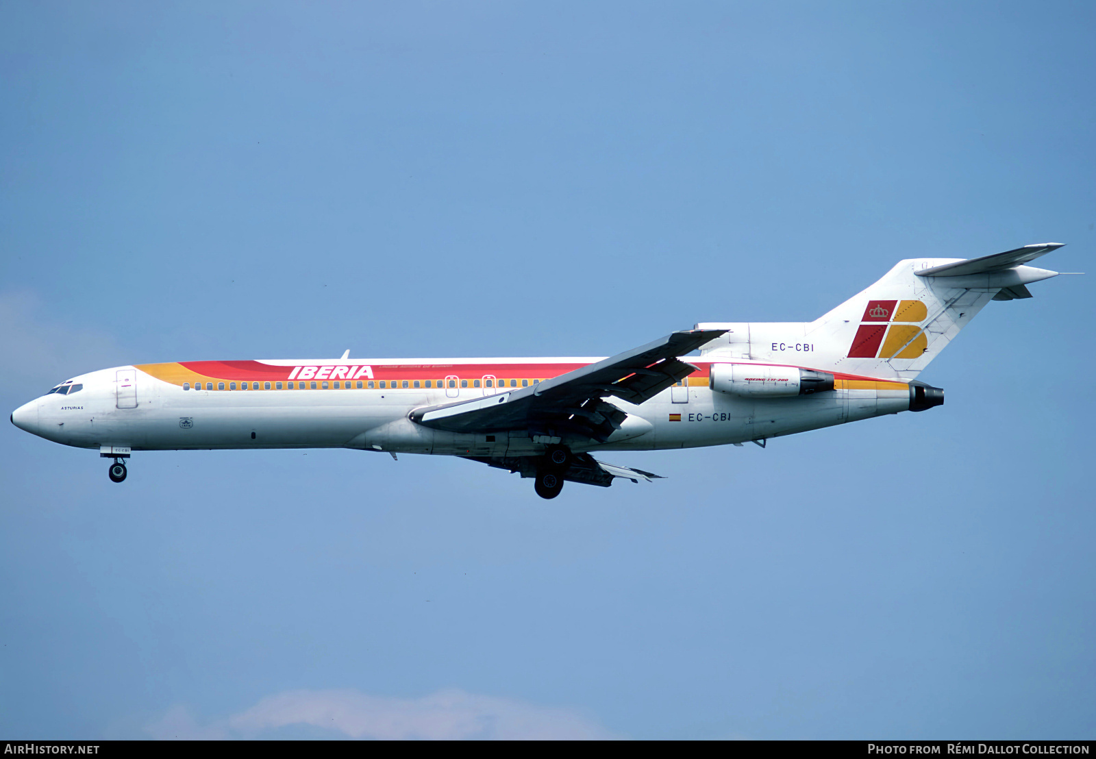 Aircraft Photo of EC-CBI | Boeing 727-256/Adv | Iberia | AirHistory.net #793216