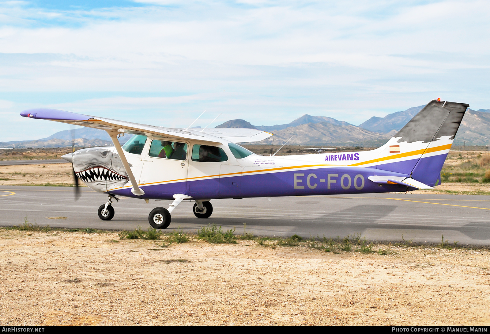 Aircraft Photo of EC-FOO | Cessna 172N Skyhawk 100 II | AirEvans | AirHistory.net #793223