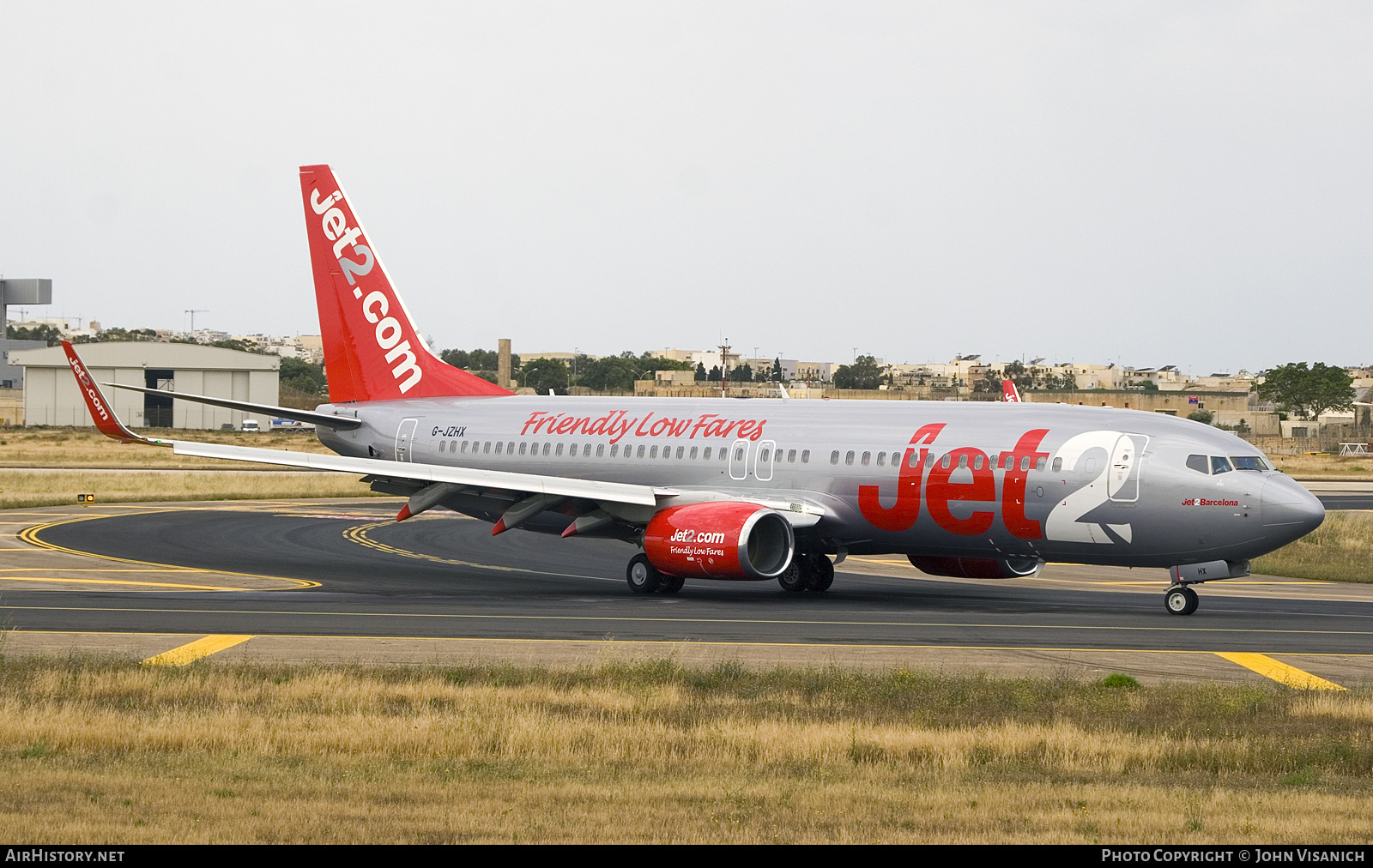 Aircraft Photo of G-JZHX | Boeing 737-800 | Jet2 | AirHistory.net #793235