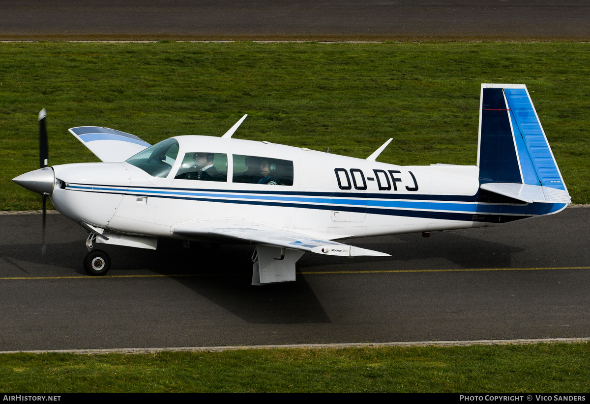 Aircraft Photo of OO-DFJ | Mooney M-20J 201 | AirHistory.net #793236