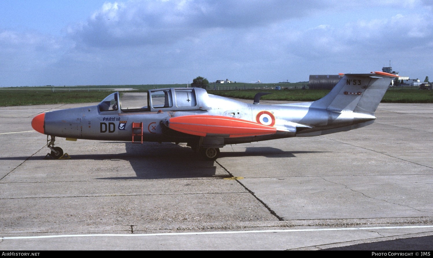 Aircraft Photo of 53 | Morane-Saulnier MS-760 Paris IR | France - Air Force | AirHistory.net #793258