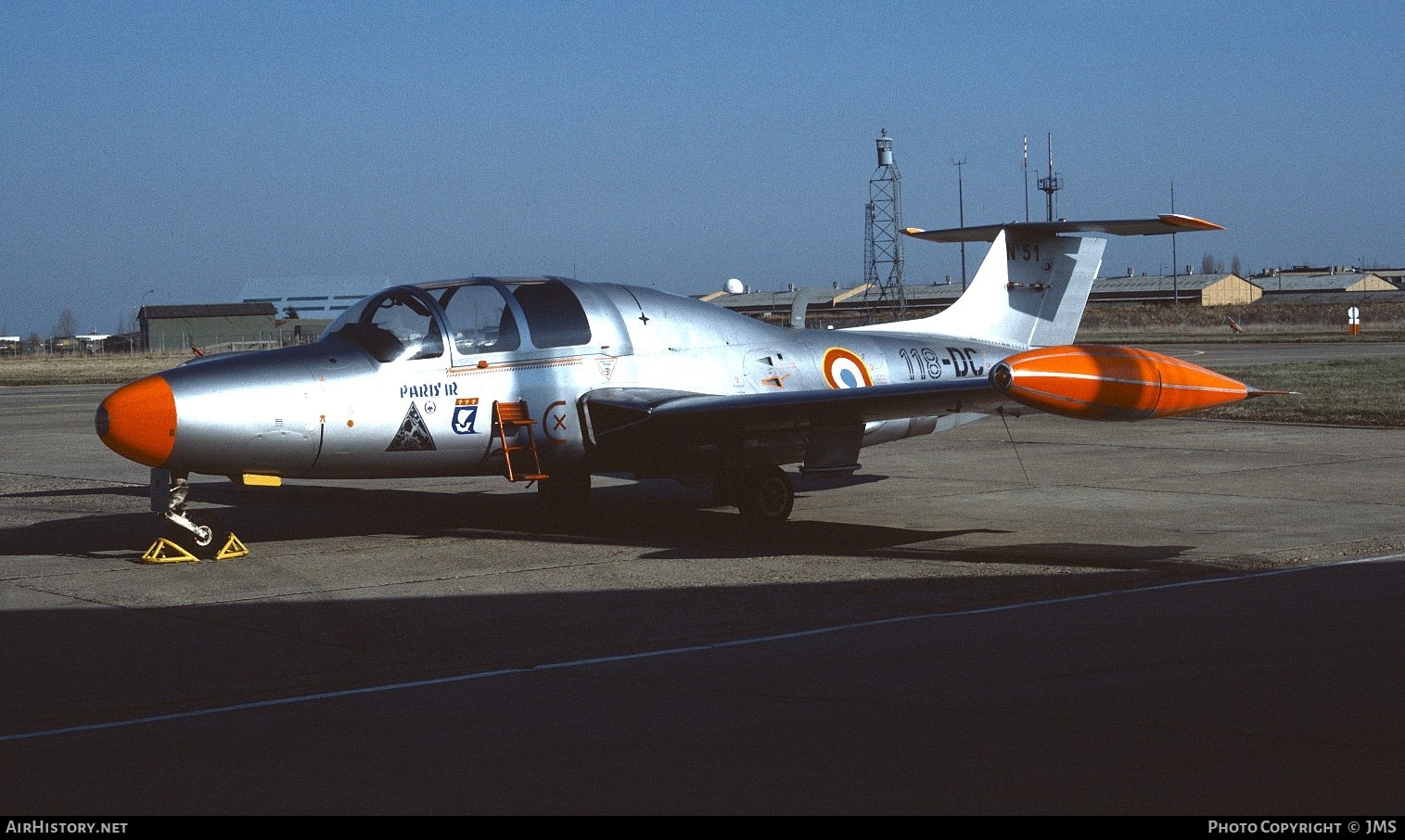 Aircraft Photo of 51 | Morane-Saulnier MS-760 Paris IR | France - Air Force | AirHistory.net #793277