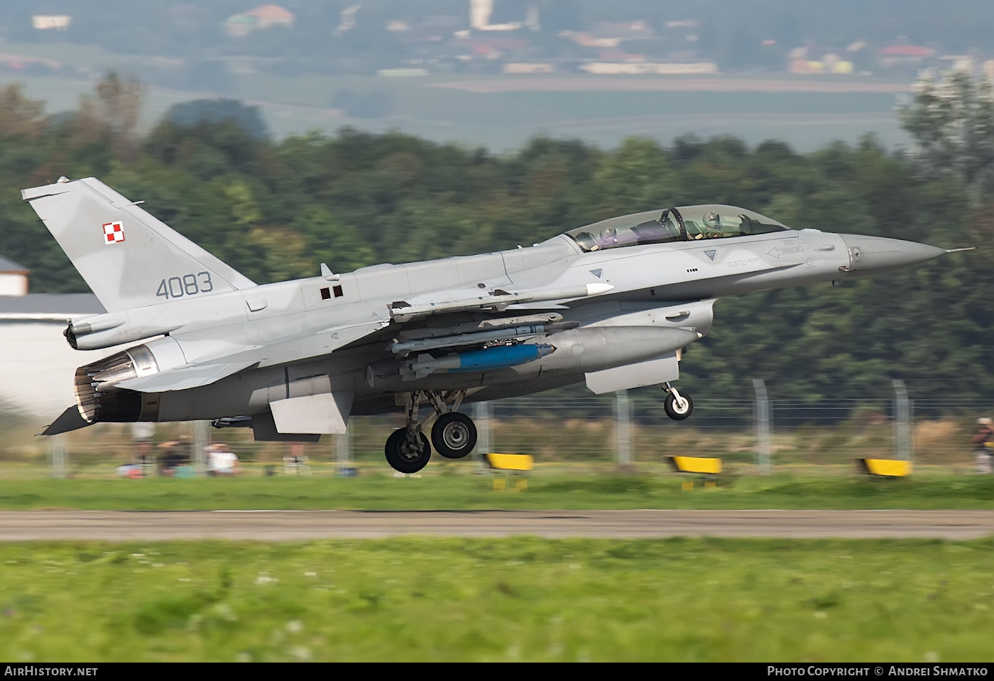 Aircraft Photo of 4083 | Lockheed Martin F-16D Fighting Falcon | Poland - Air Force | AirHistory.net #793279