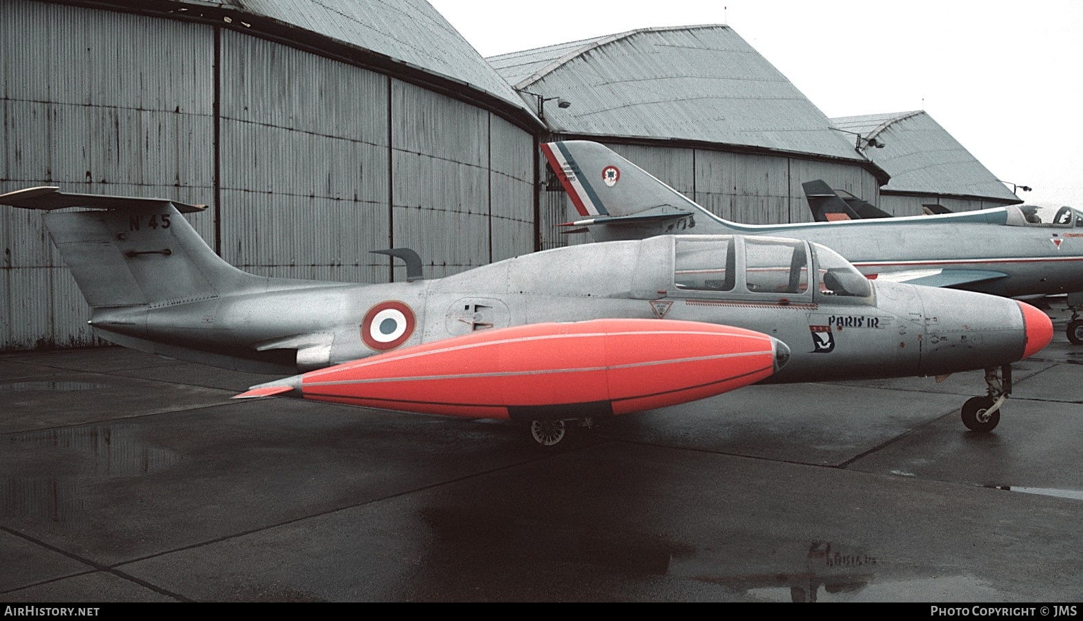Aircraft Photo of 45 | Morane-Saulnier MS-760 Paris IR | France - Air Force | AirHistory.net #793284