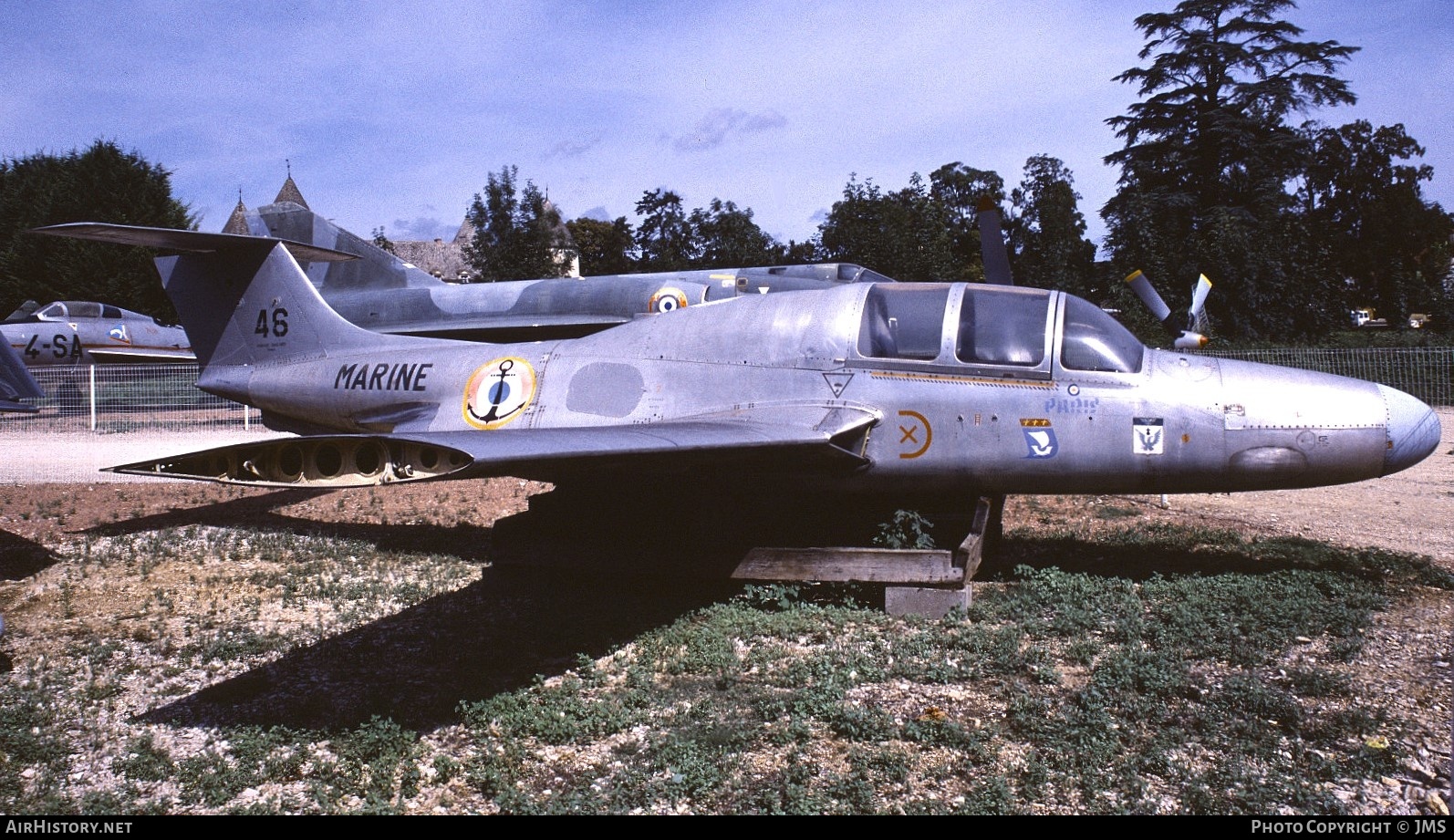Aircraft Photo of 46 | Morane-Saulnier MS-760 Paris | France - Navy | AirHistory.net #793304