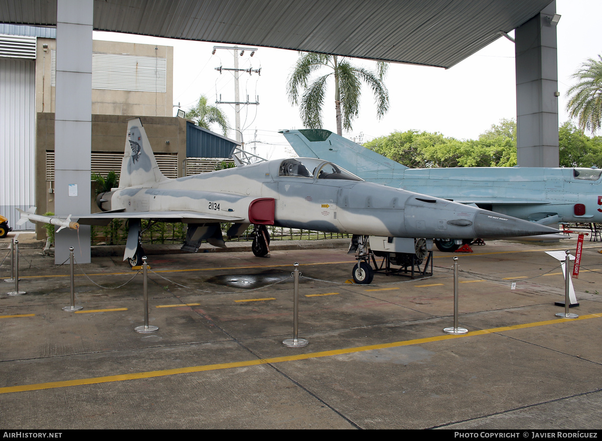 Aircraft Photo of KH18KH-34/24 / 21134 | Northrop F-5T Tiger II | Thailand - Air Force | AirHistory.net #793319