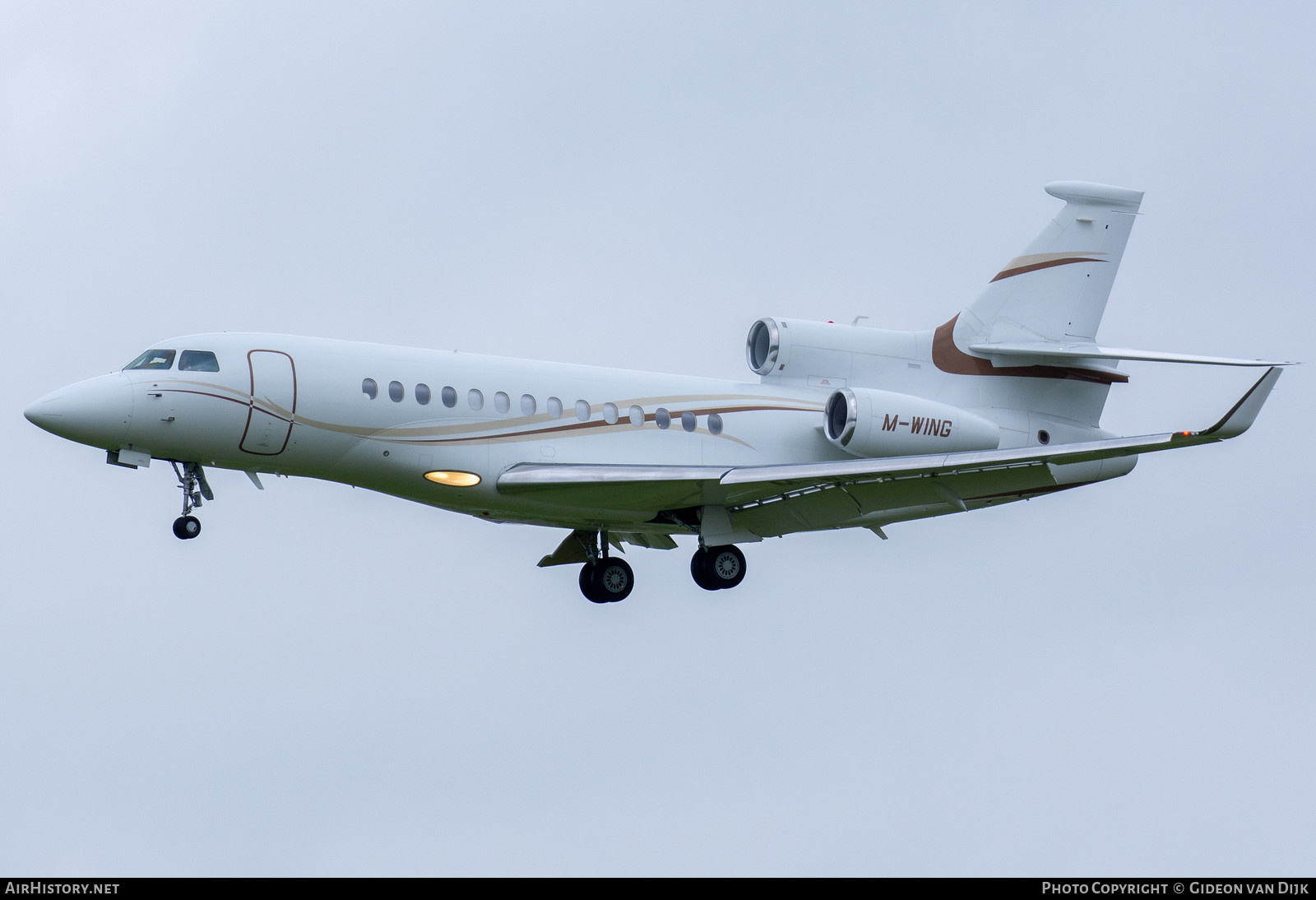 Aircraft Photo of M-WING | Dassault Falcon 7X | AirHistory.net #793331