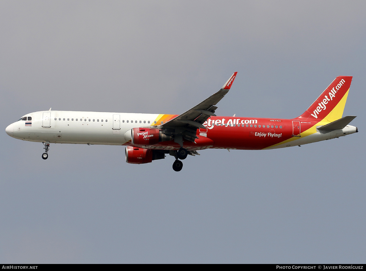 Aircraft Photo of HS-VKH | Airbus A321-211 | VietJet Air Thailand | AirHistory.net #793338