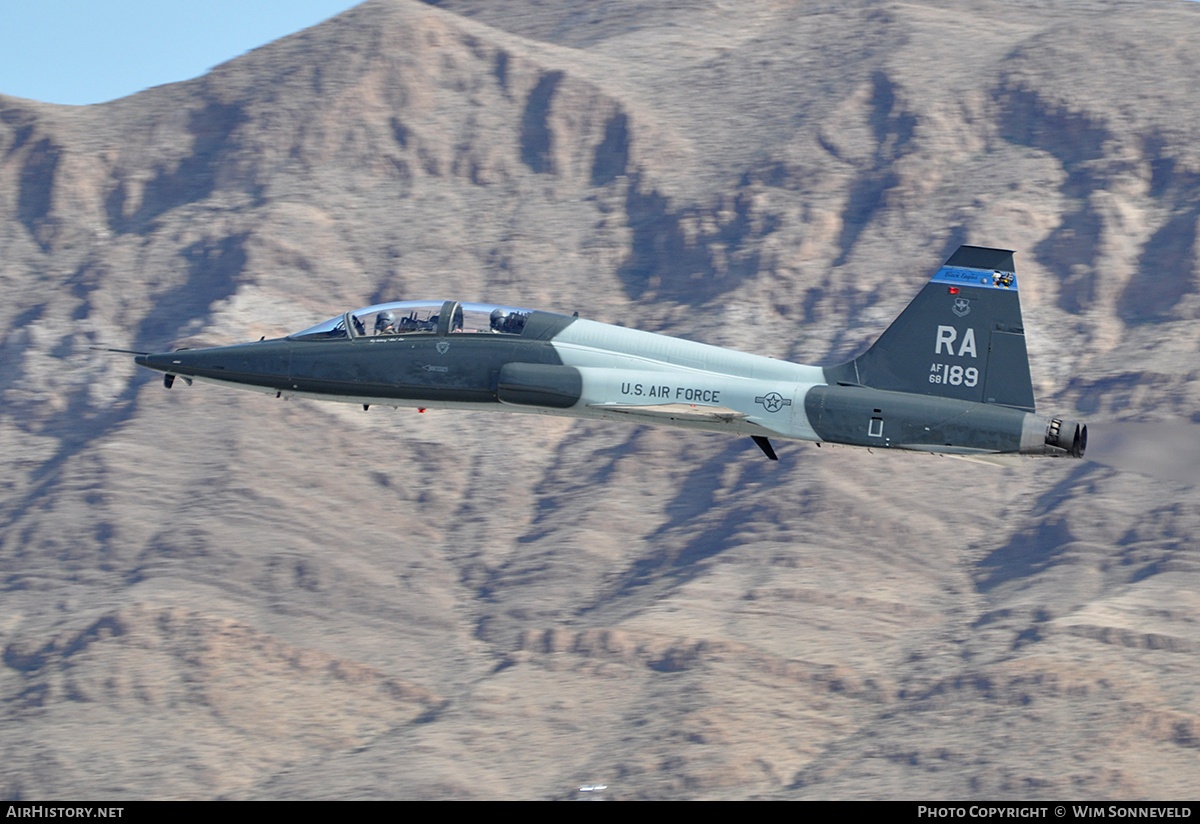 Aircraft Photo of 68-8189 | Northrop T-38C Talon | USA - Air Force | AirHistory.net #793343