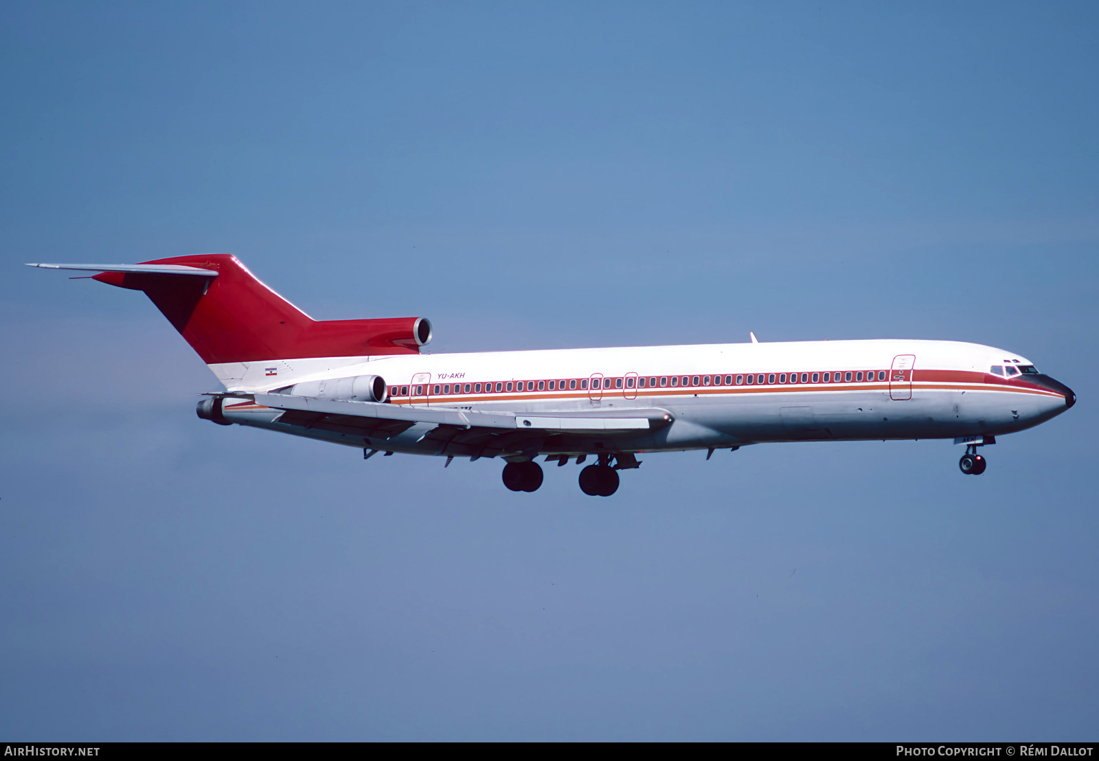 Aircraft Photo of YU-AKH | Boeing 727-2L8/Adv | Aviogenex | AirHistory.net #793372