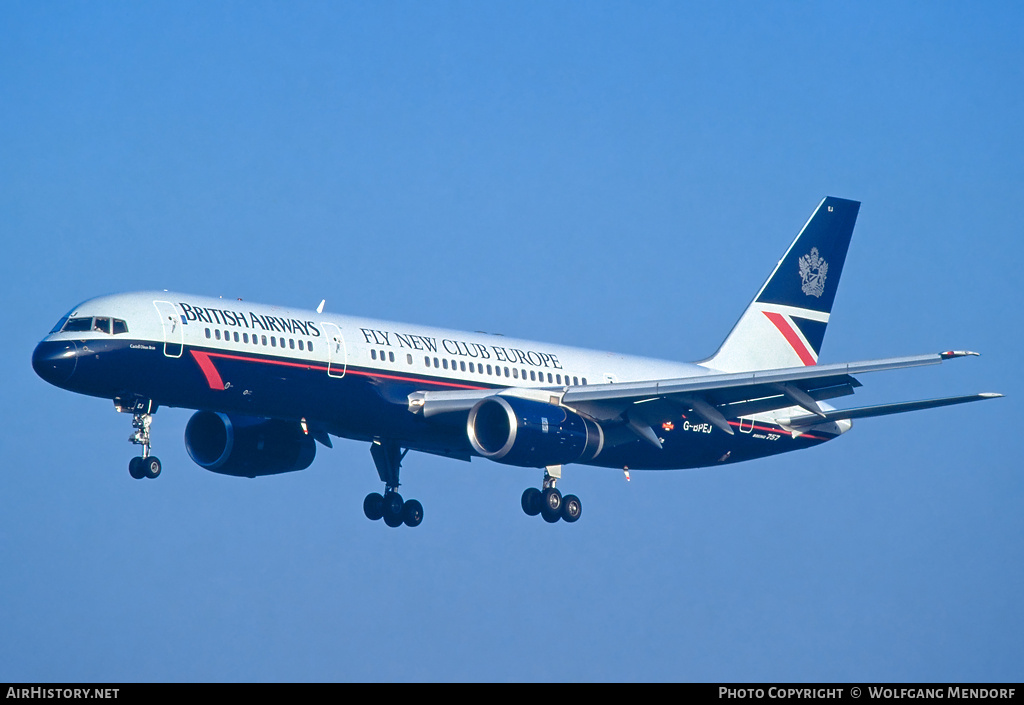 Aircraft Photo of G-BPEJ | Boeing 757-236 | British Airways | AirHistory.net #793383