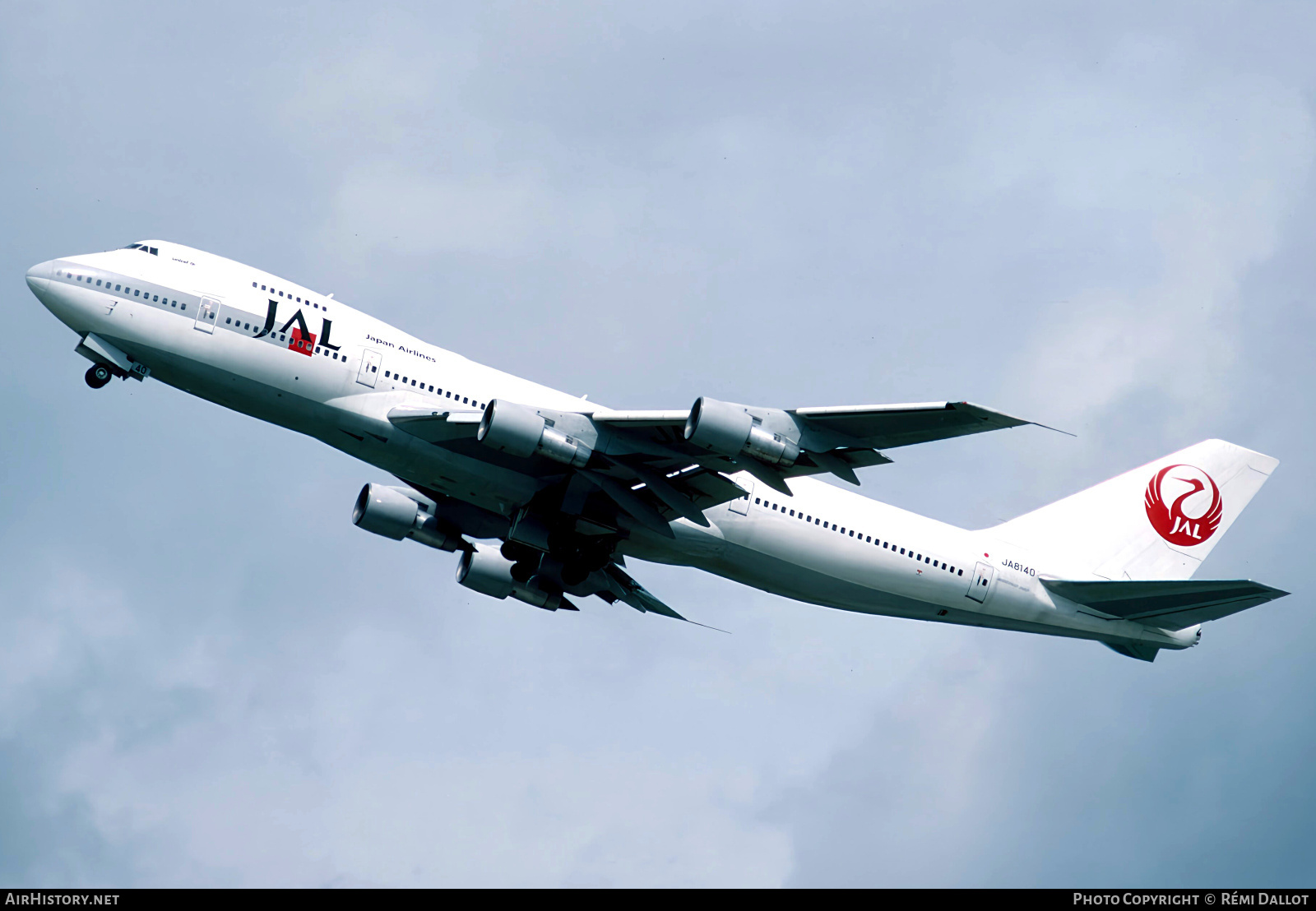 Aircraft Photo of JA8140 | Boeing 747-246B | Japan Airlines - JAL | AirHistory.net #793387