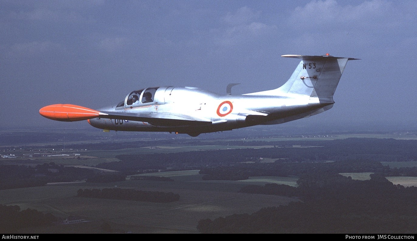 Aircraft Photo of 53 | Morane-Saulnier MS-760 Paris IR | France - Air Force | AirHistory.net #793427